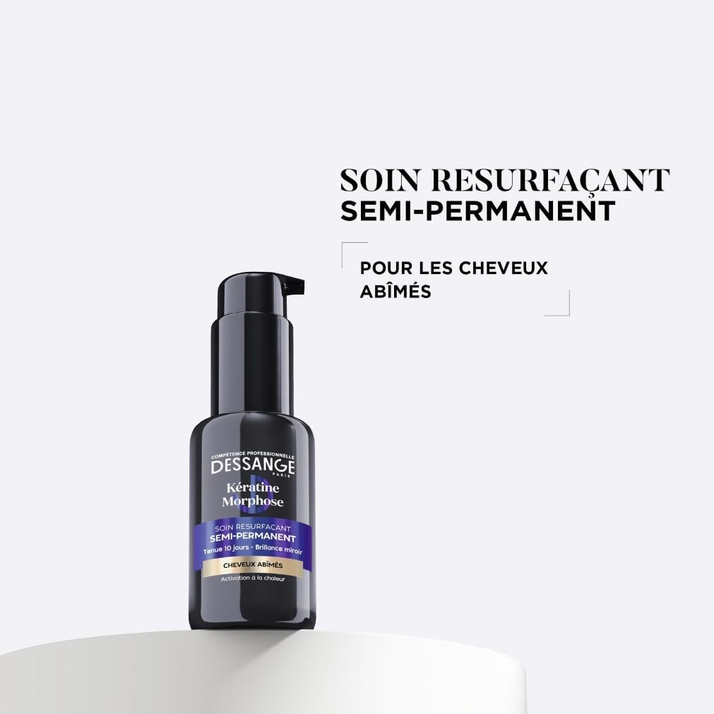 Detalle de DESSANGE Routine Cheveux Réparatrice & Morphose – Shampoing 280 ml + Masque 280 ml + Soin Sans Rinçage 50 ml