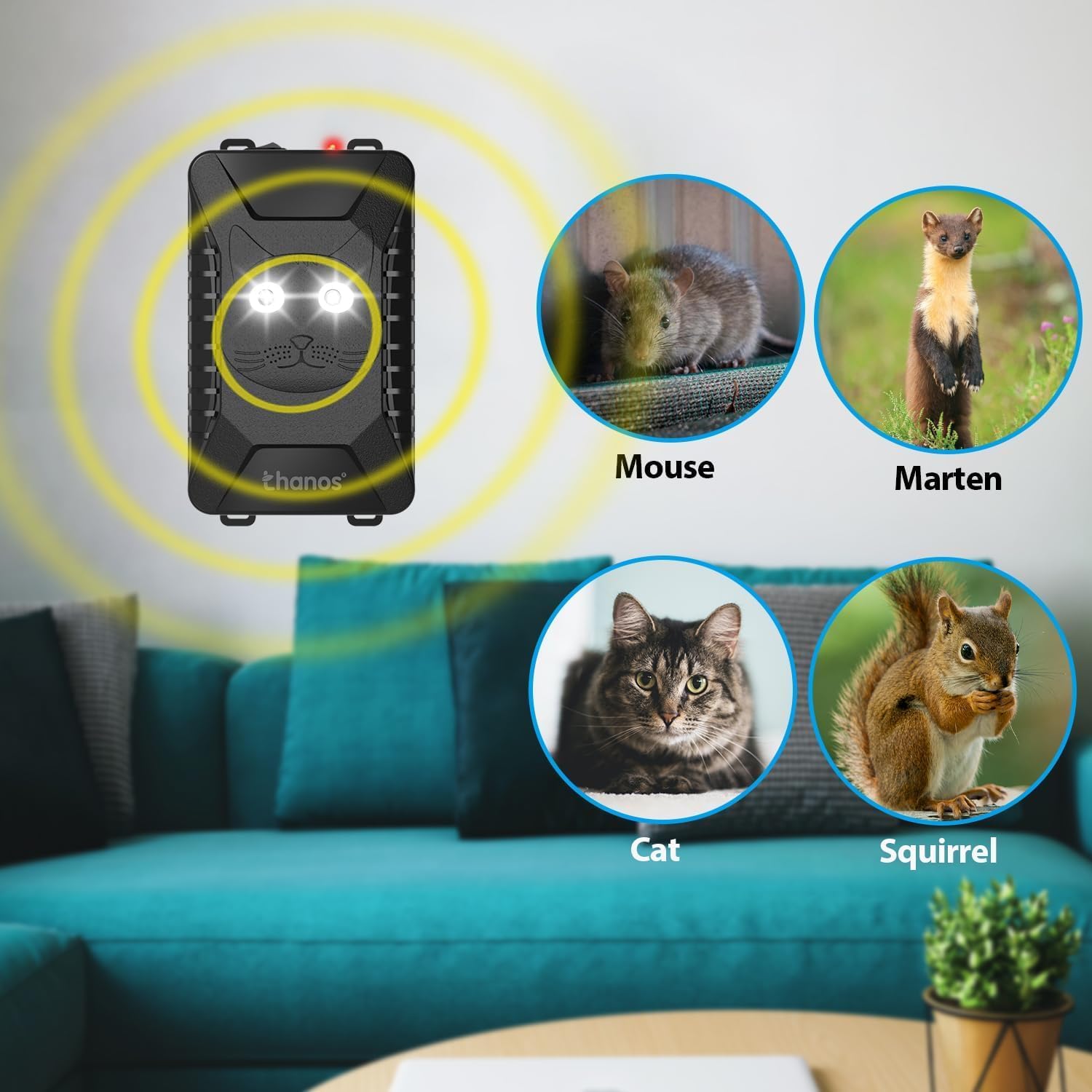 Thumbnail 3 de MEKEET Marderschreck Marderabwehr 90m²