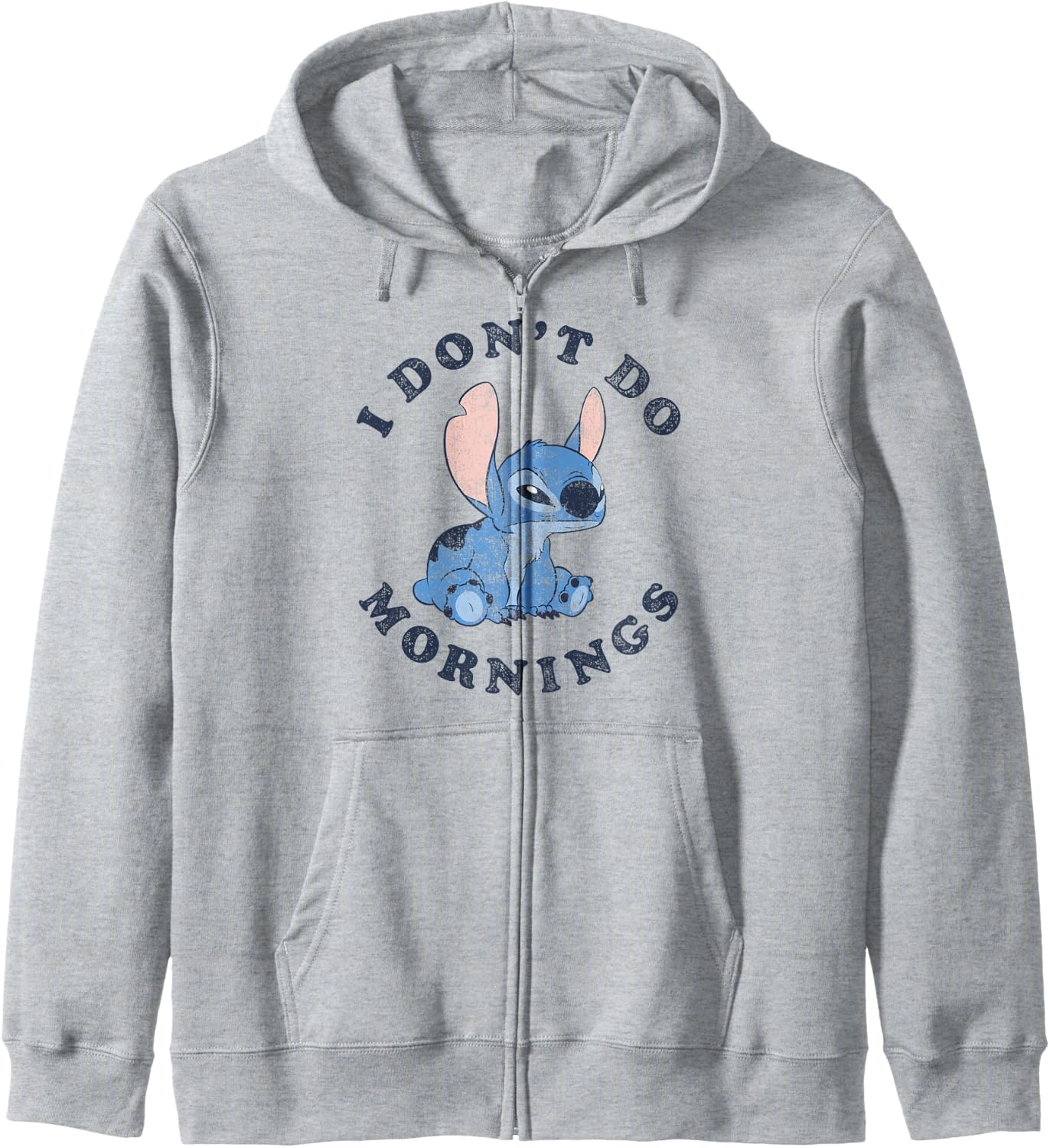 Detalle de Sweat à capuche Disney Stitch vintage V2
