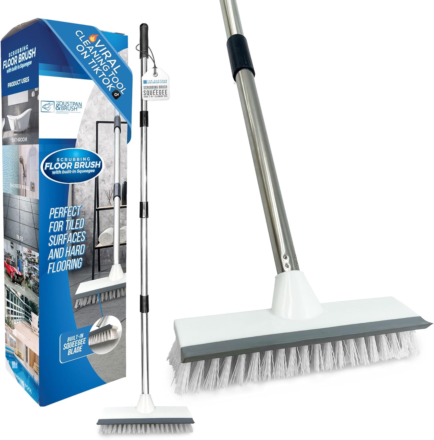 TDBS Floor Squeegee Broom 128 cm