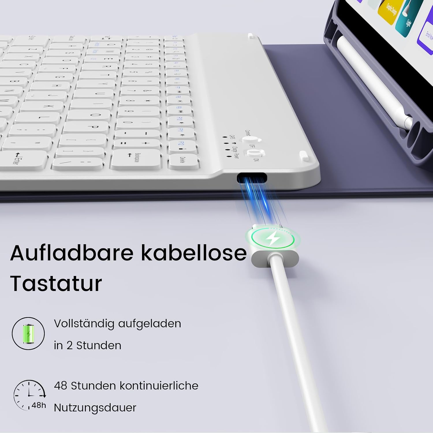 Thumbnail 5 de GKABXY Hülle mit Tastatur für iPad 10,9/11 Zoll