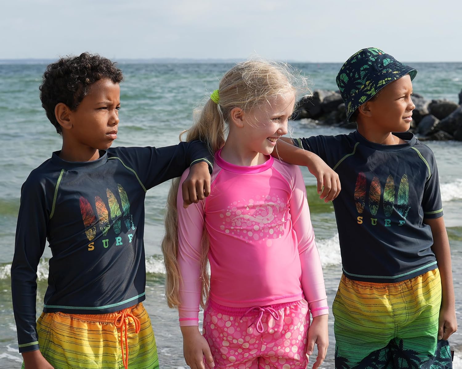 Thumbnail 2 de Playshoes Langarm Rash-Guard-Shirt für Kinder – 1er Pack