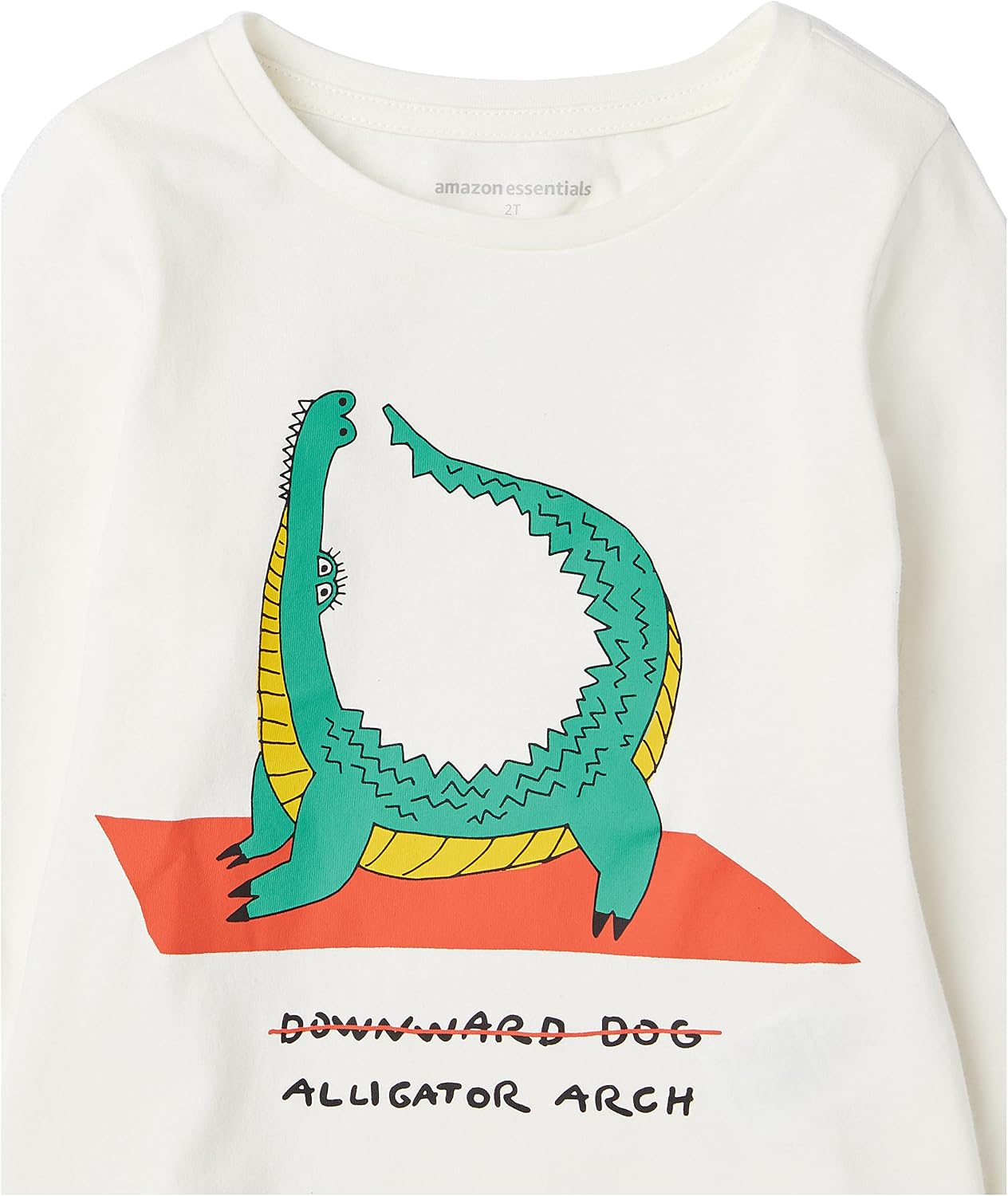 Detalle de Amazon Essentials Girls and Toddlers' Long-Sleeve T-Shirts, Multipacks