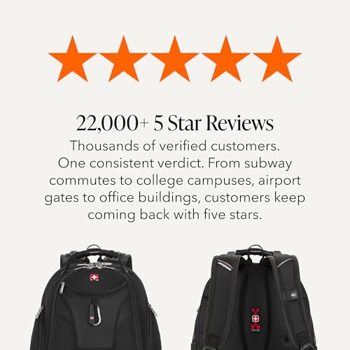 Thumbnail 7 de SWISSGEAR 1900 ScanSmart Backpack for 17-Inch Laptops