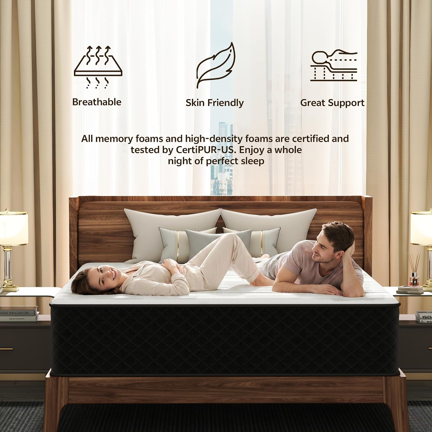 Detalle 2 de Matoresu 25CM Extra Firm Double Mattress