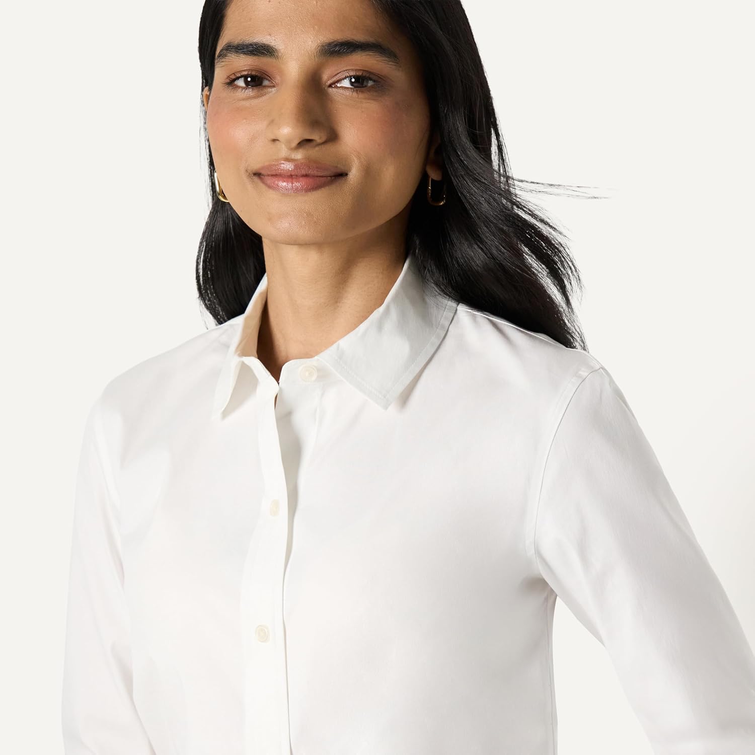 Detalle 2 de Amazon Essentials Poplin Shirt 26.5"