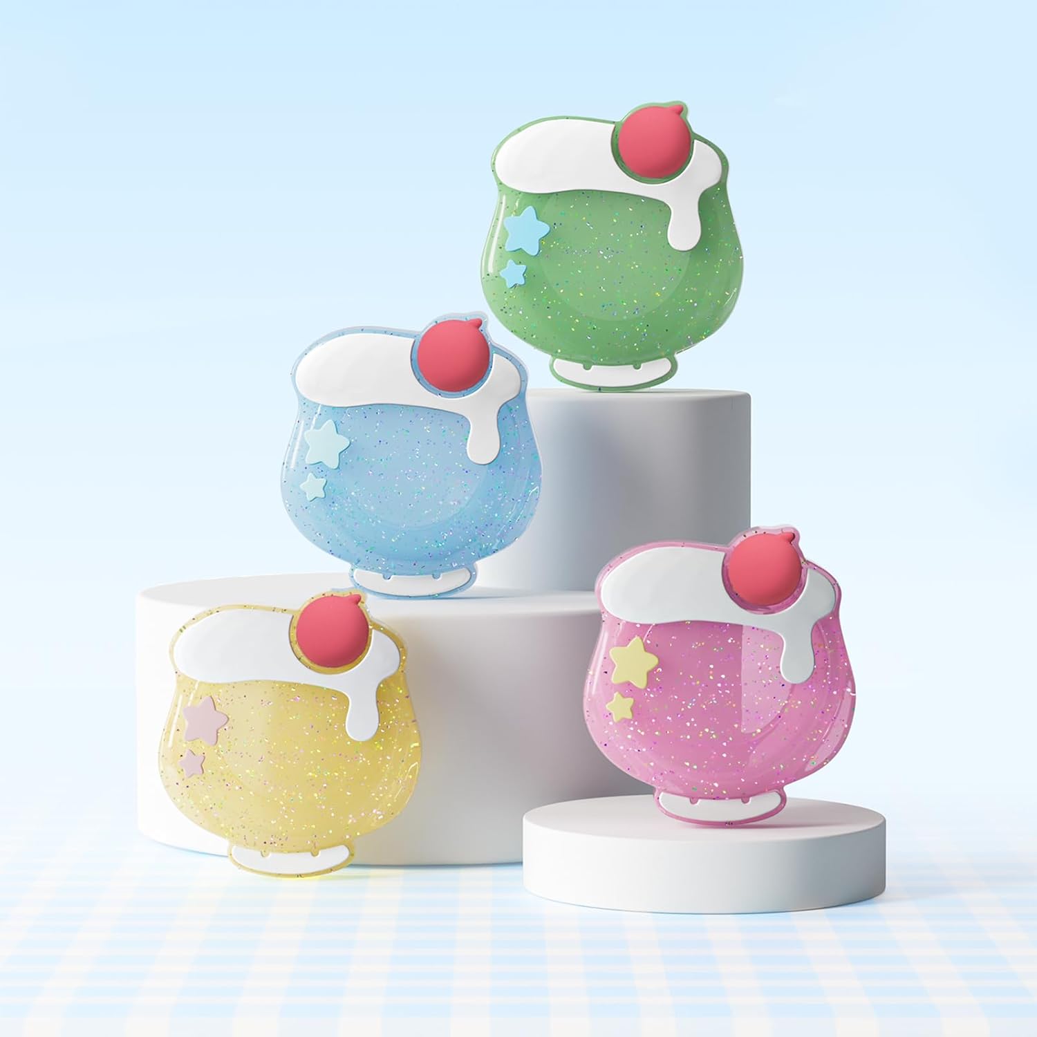 Thumbnail 6 de GeekShare Thumb Grips for Switch 2 (2025) – Replacement Silicone Stick Caps (4PCS) in Cream Soda