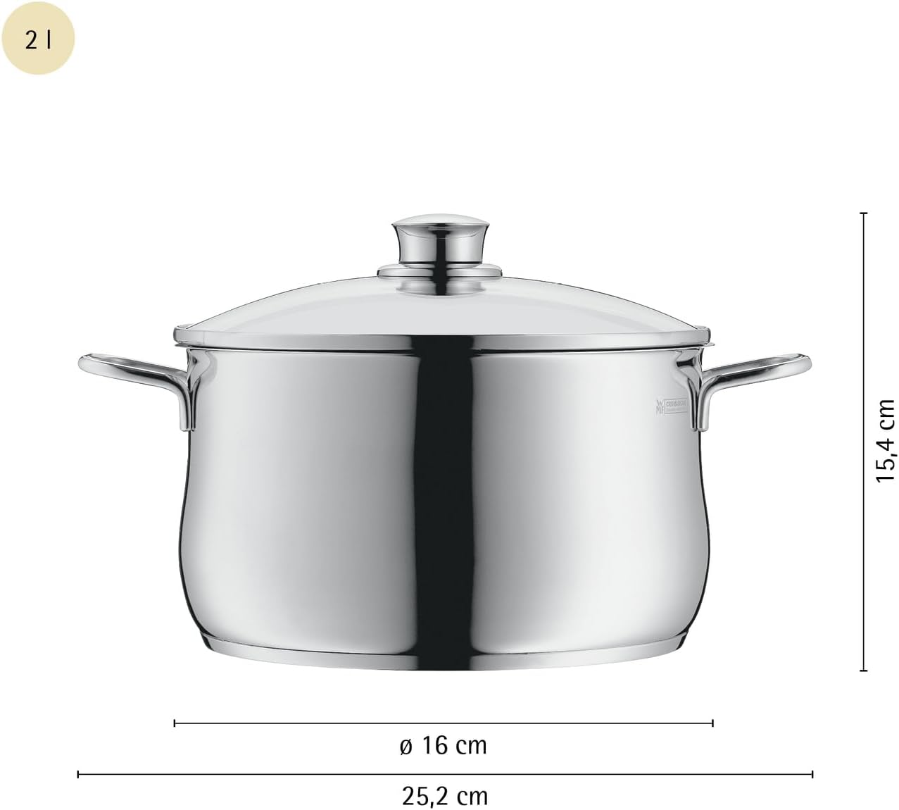 Thumbnail 6 de WMF Diadem Plus Kochtopf Induktion 16 cm