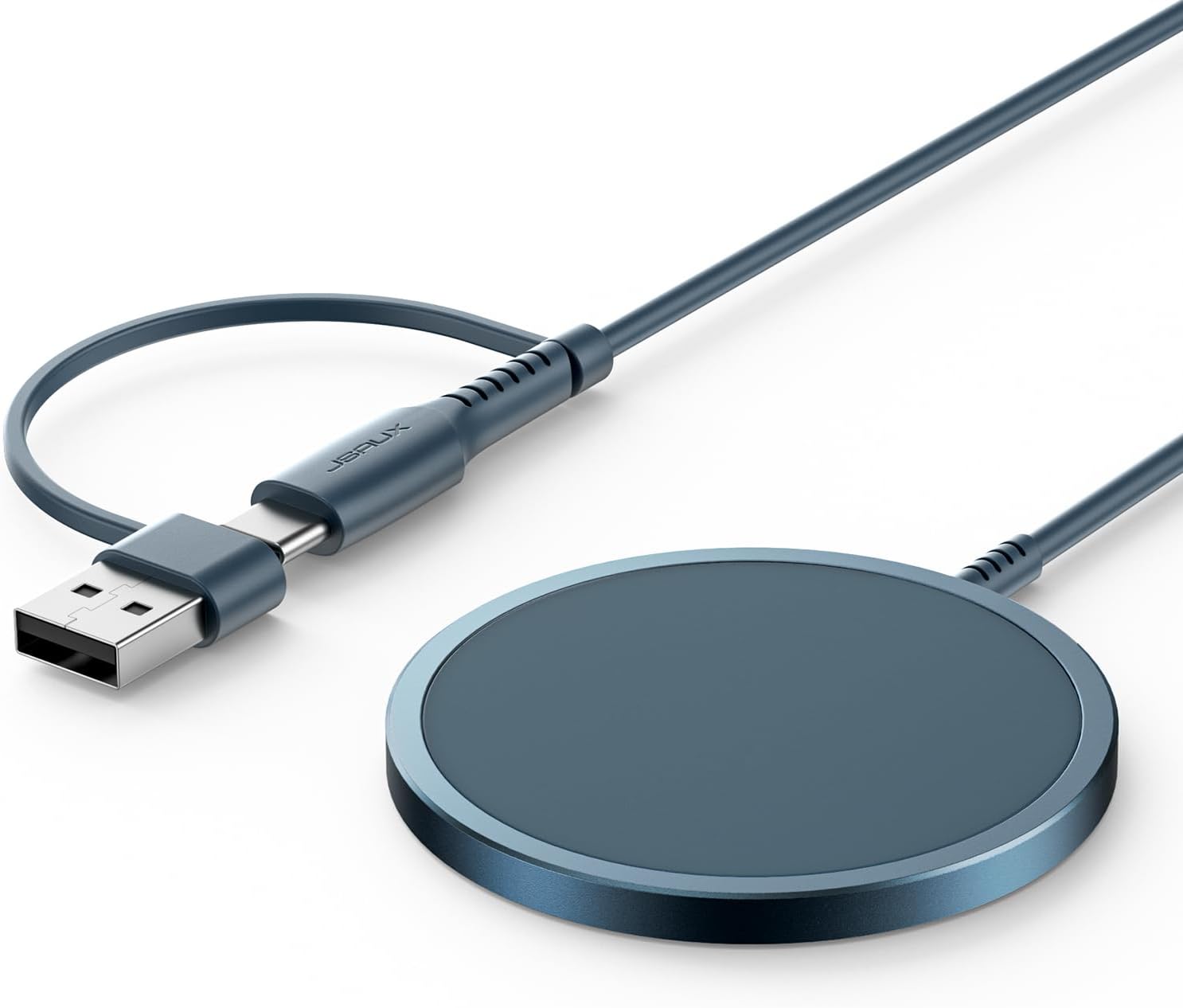Detalle de JSAUX Magnetic Wireless Charger for iPhone 17