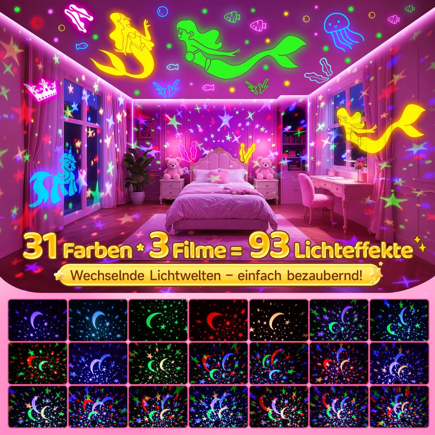 Thumbnail 3 de Einhorn Projektor Magic Ball