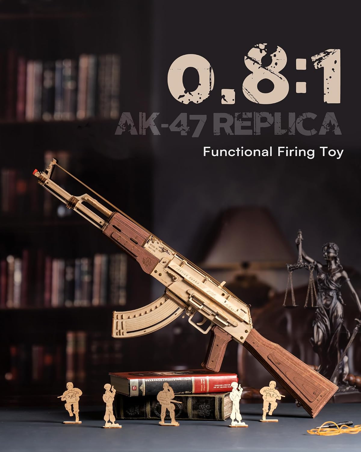 Detalle 2 de ROKR 3D Wooden Model Kits 1 set 🧩