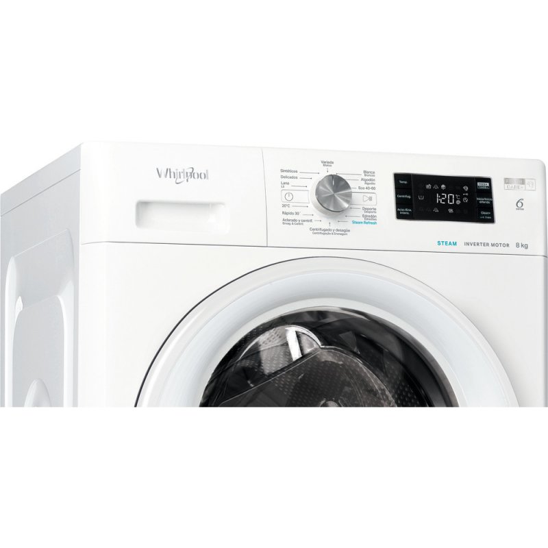 Thumbnail 2 de Whirlpool FFB 8258 WV SP Lavadora Carga Frontal 8kg