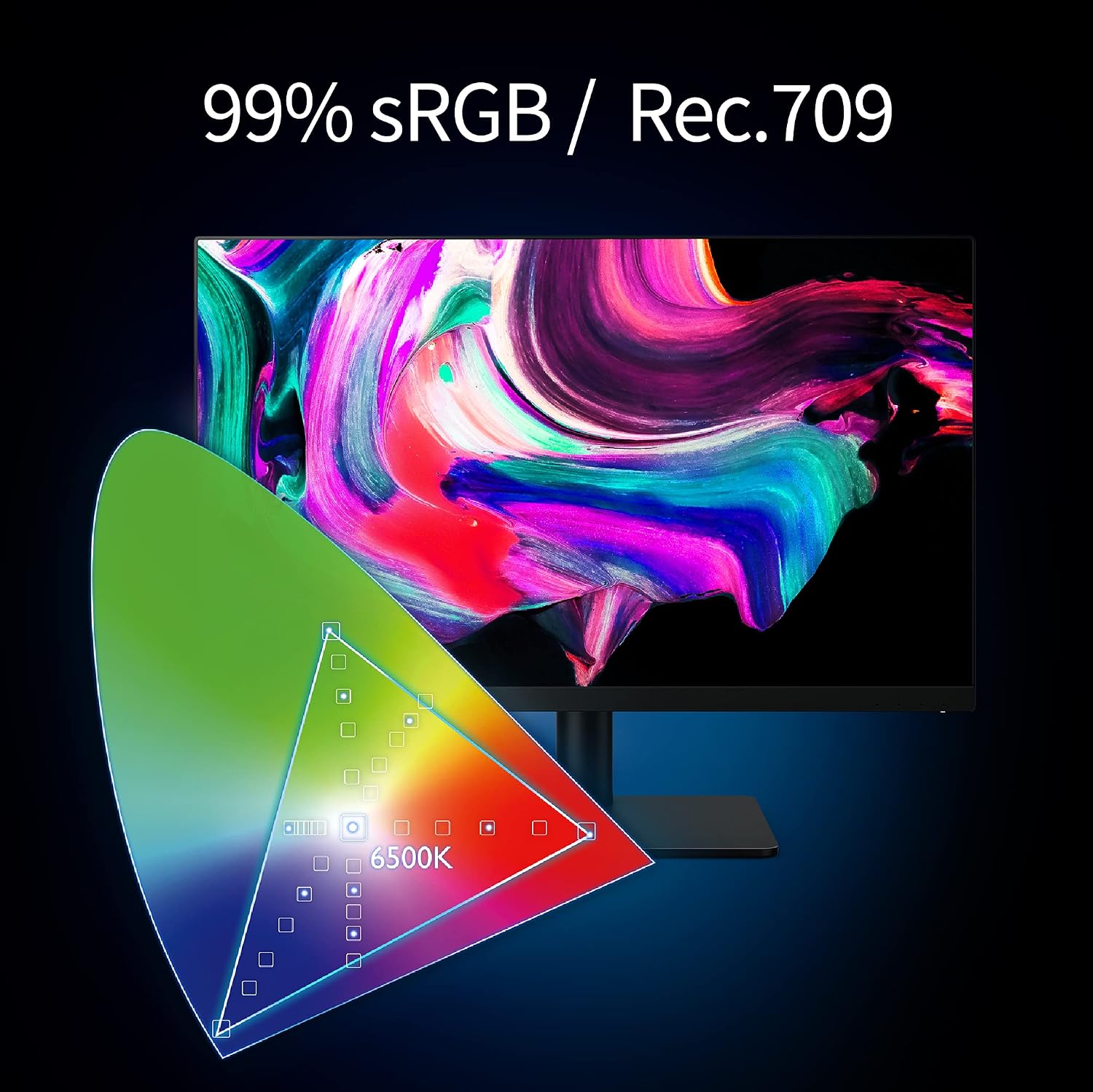 Thumbnail 5 de BenQ PD2705U 4K 27 inch designer monitor