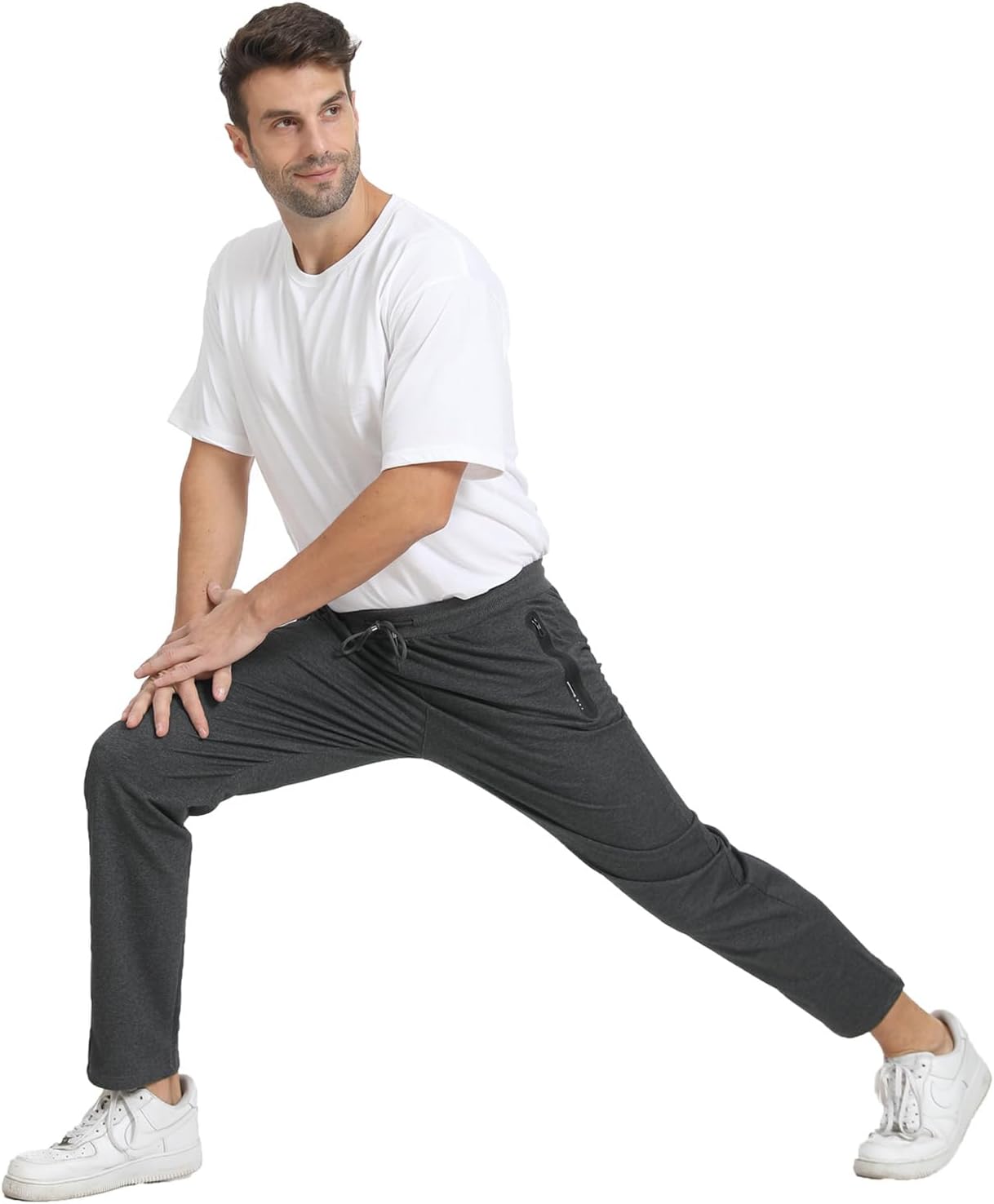 Thumbnail 5 de JustSun Pantaloni Tuta Uomo sportivi con tasche zip