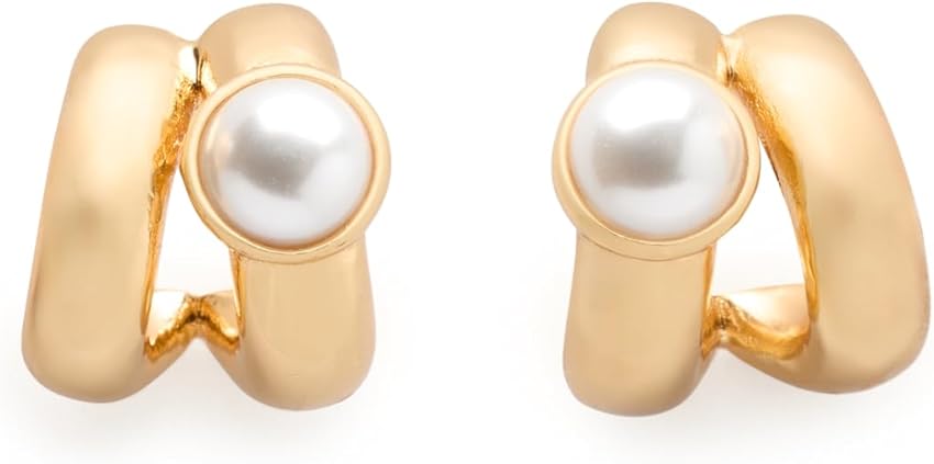 Thumbnail 5 de Kate Spade New York Aros dobles KEEP SPARKLING redondos plateado