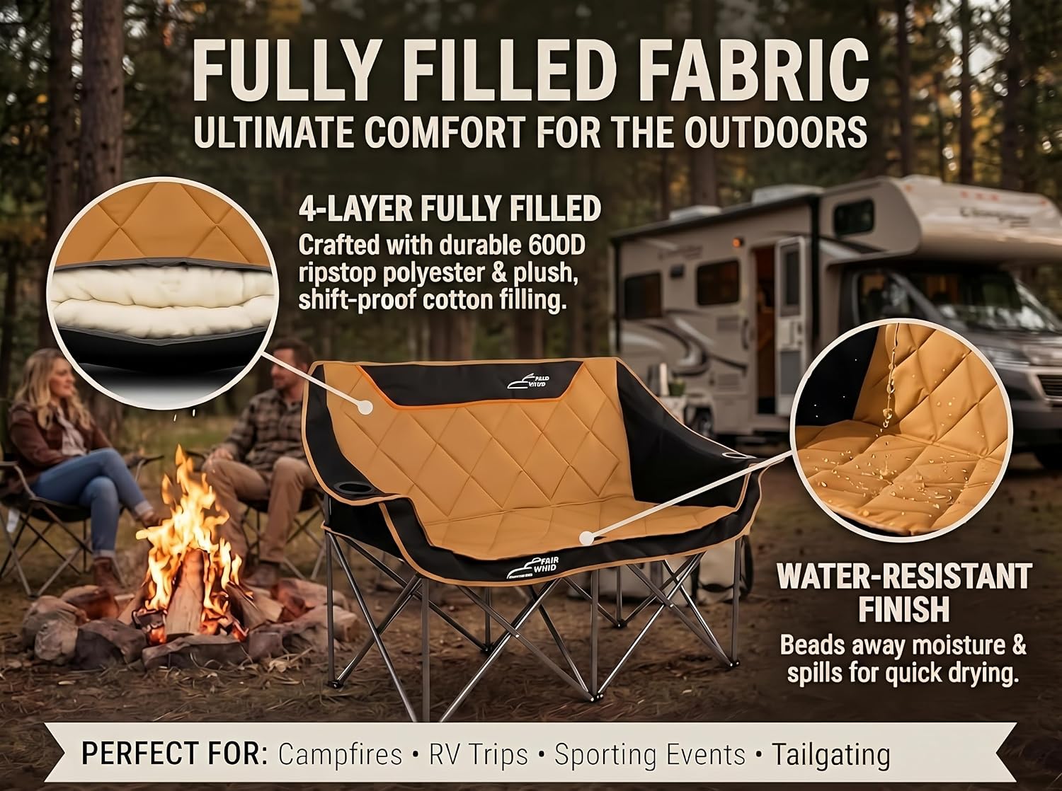 Thumbnail 3 de FAIR WIND Oversized Camping Chair