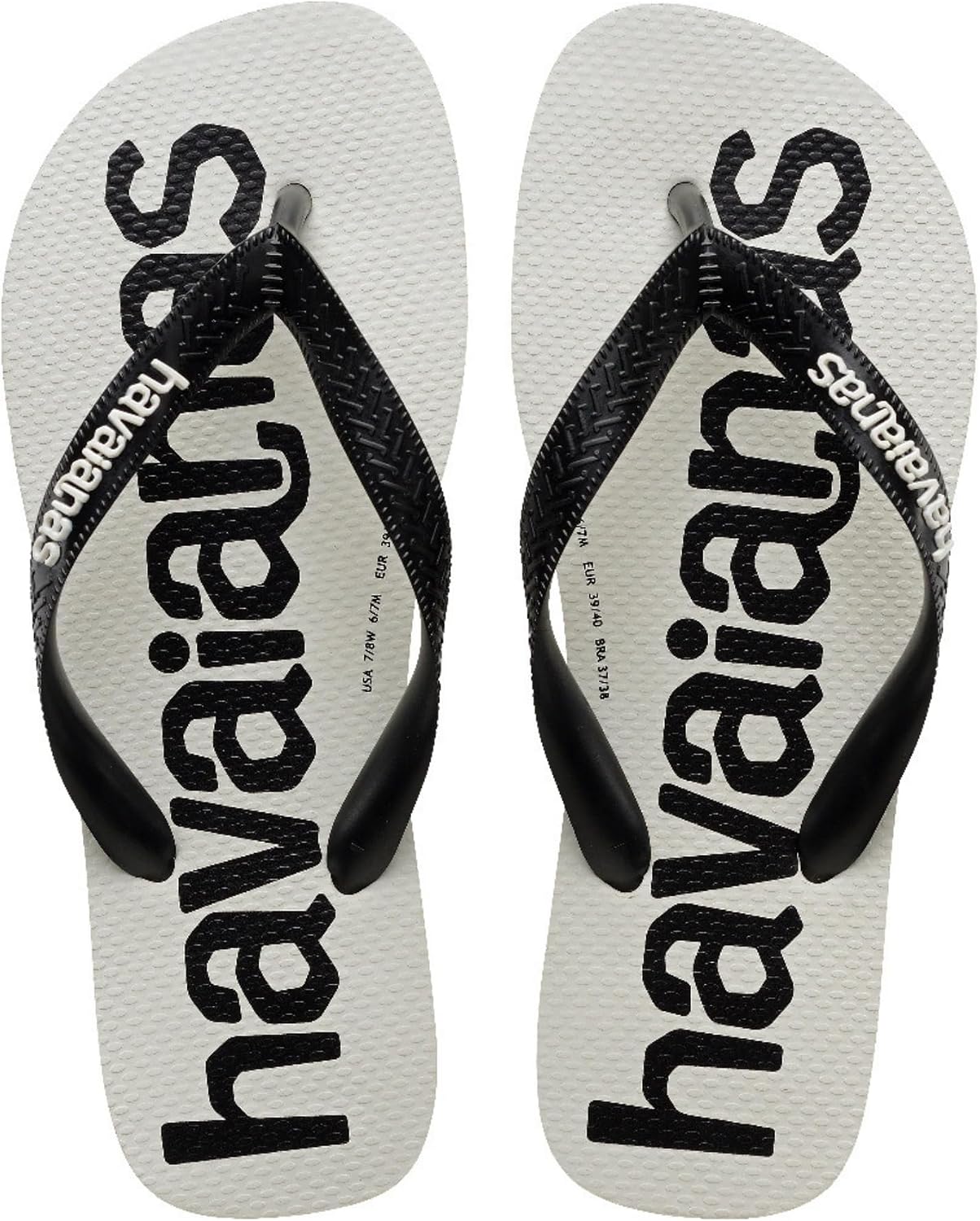 Detalle 2 de Havaianas Womens Top Logomania Turquoise Flip Flops