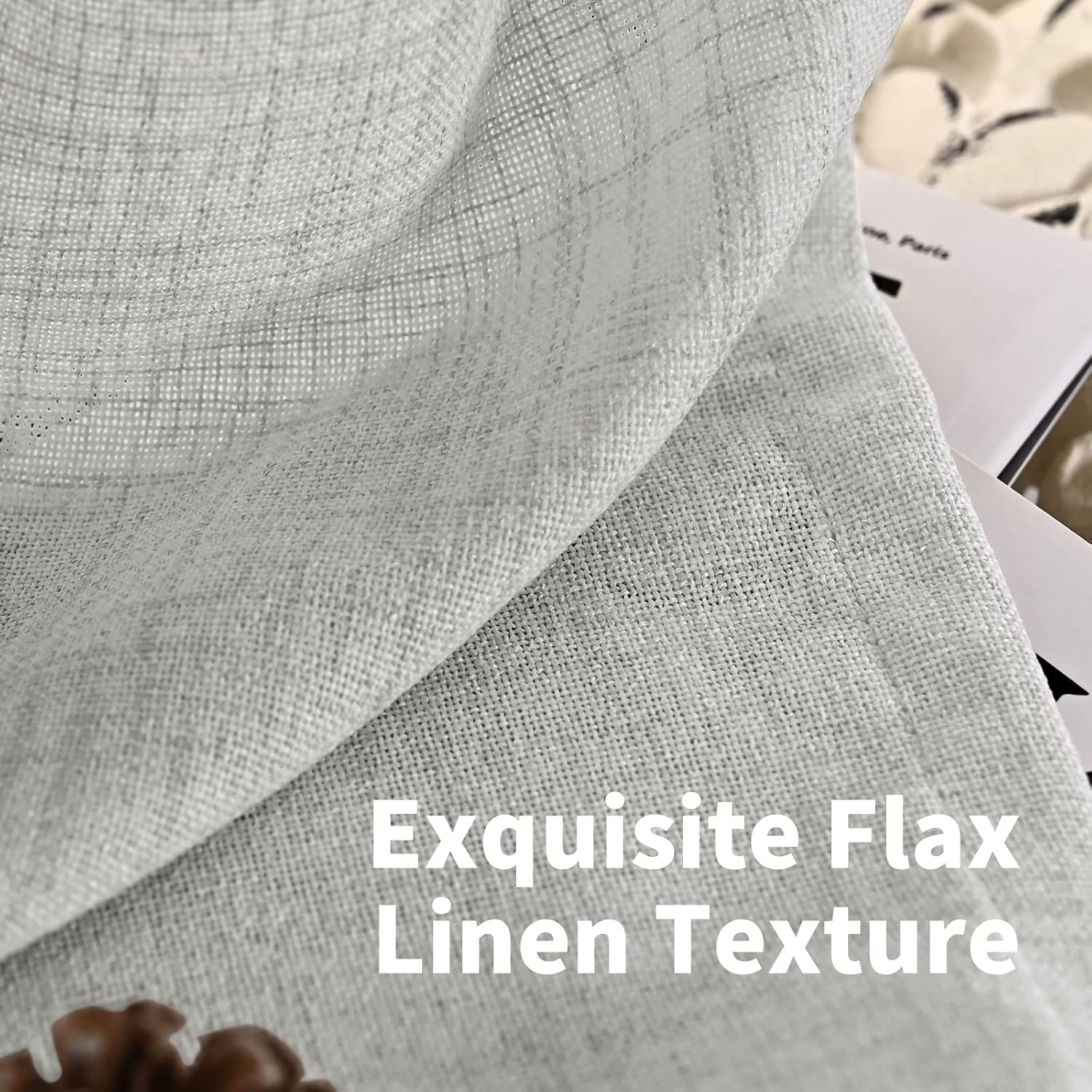 Detalle de YoungsTex Curtains 52 x 63 Inch