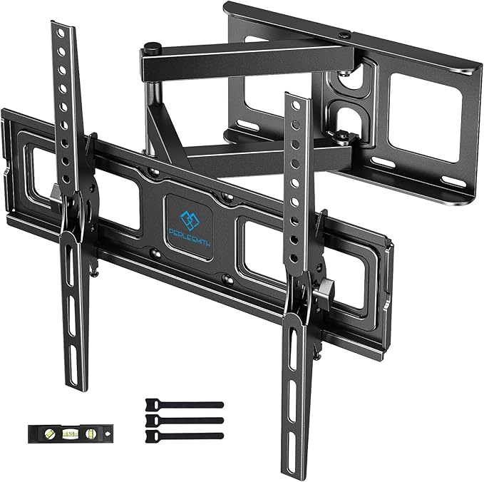 Detalle de Perlesmith Soporte Pared para TV 26-60" 🖥️ Extensible y Giratorio