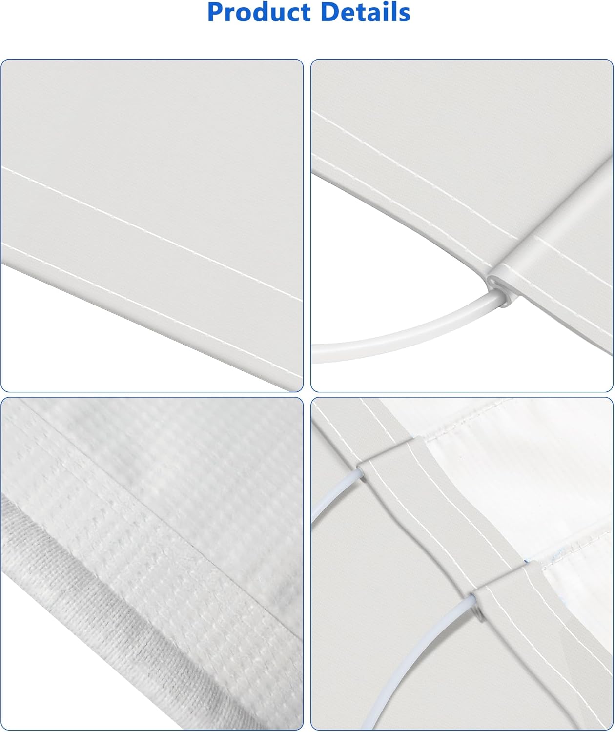 Thumbnail 4 de Xenjum RV Awning Fabric Replacement – Upgraded 18.5oz Vinyl, Universal 21' (Fabric 20'2") for Most RV Awnings
