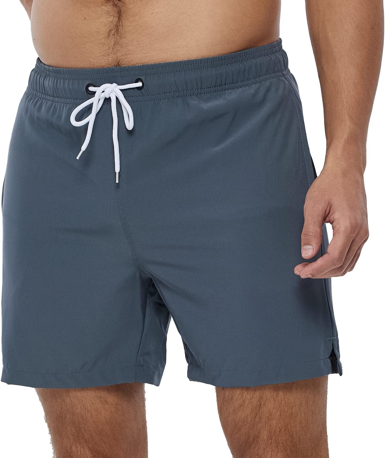Thumbnail 6 de SILKWORLD Maillots de Bain Homme à Séchage Rapide – Shorts de Plage avec Poches à Tirer