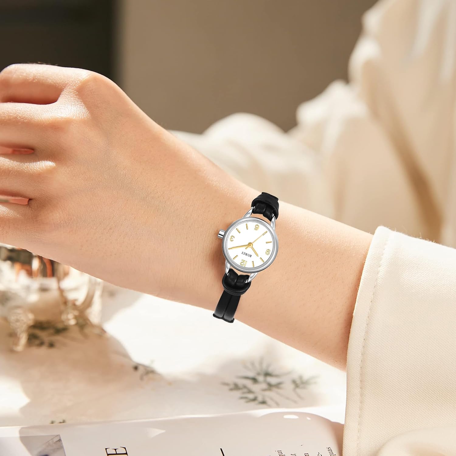 Thumbnail 5 de BUREI Mini Montre Quartz femme 30 m