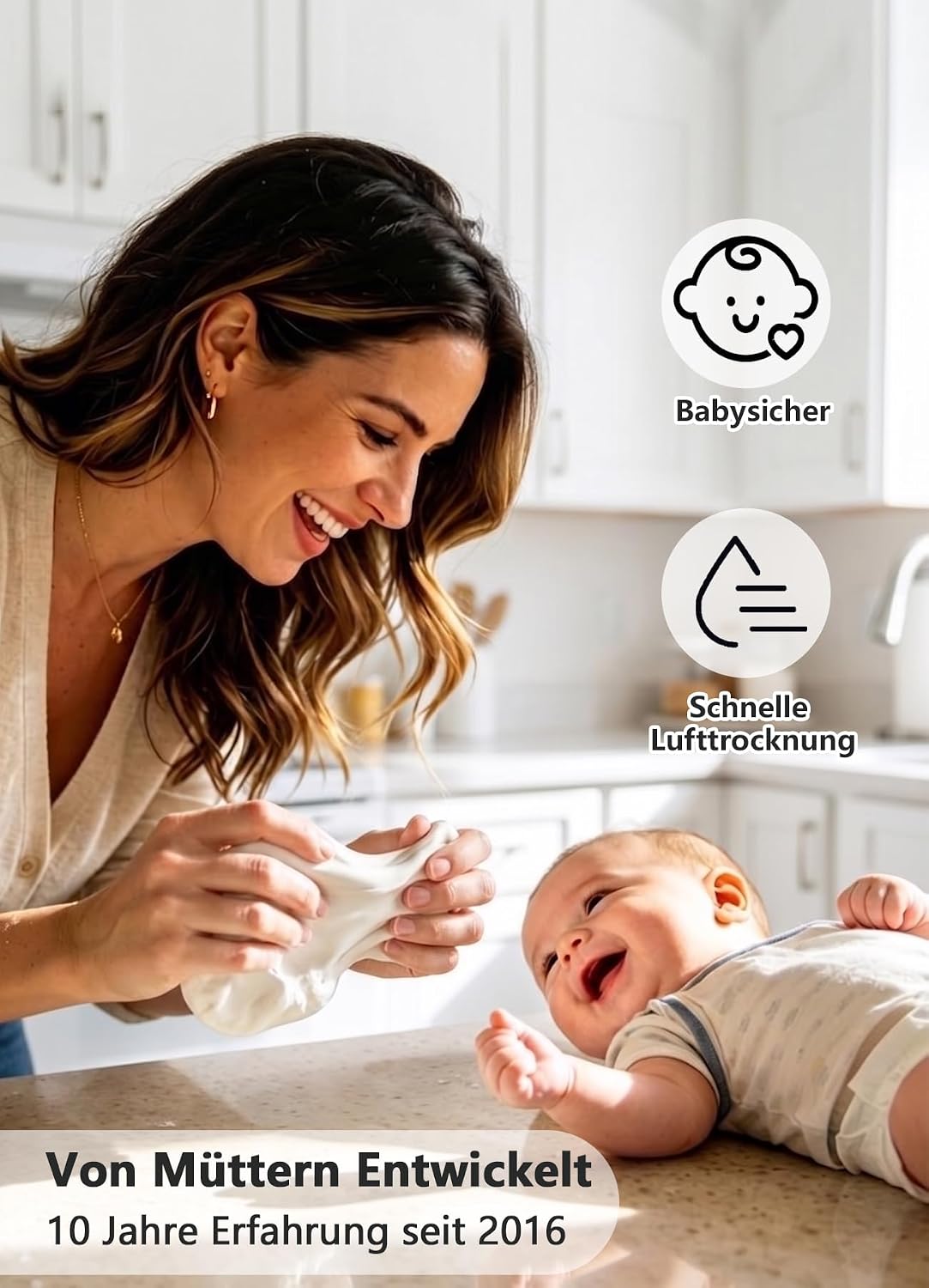 Thumbnail 1 de PewinGo Baby Handabdruck Set 1 Rahmen