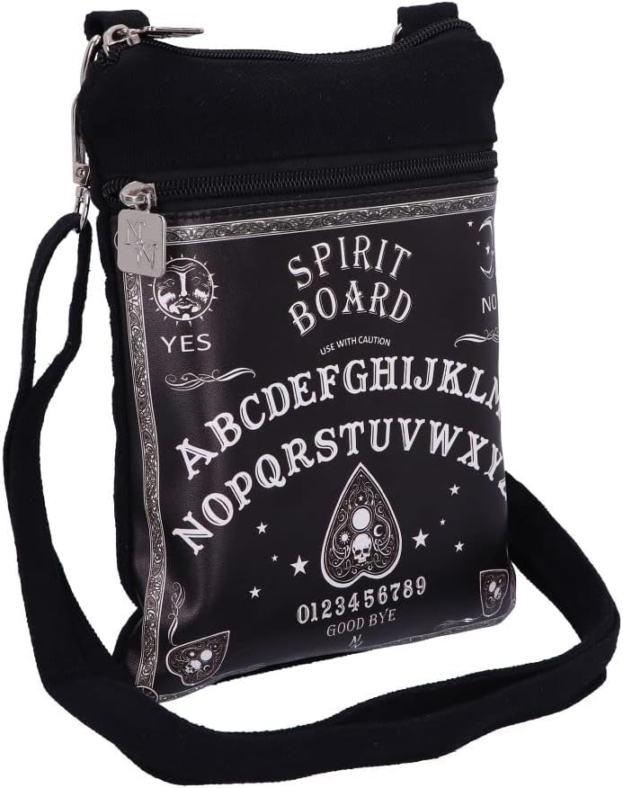 Thumbnail 3 de Nemesis Now Spirit Board Shoulder Bag, Black, 23cm