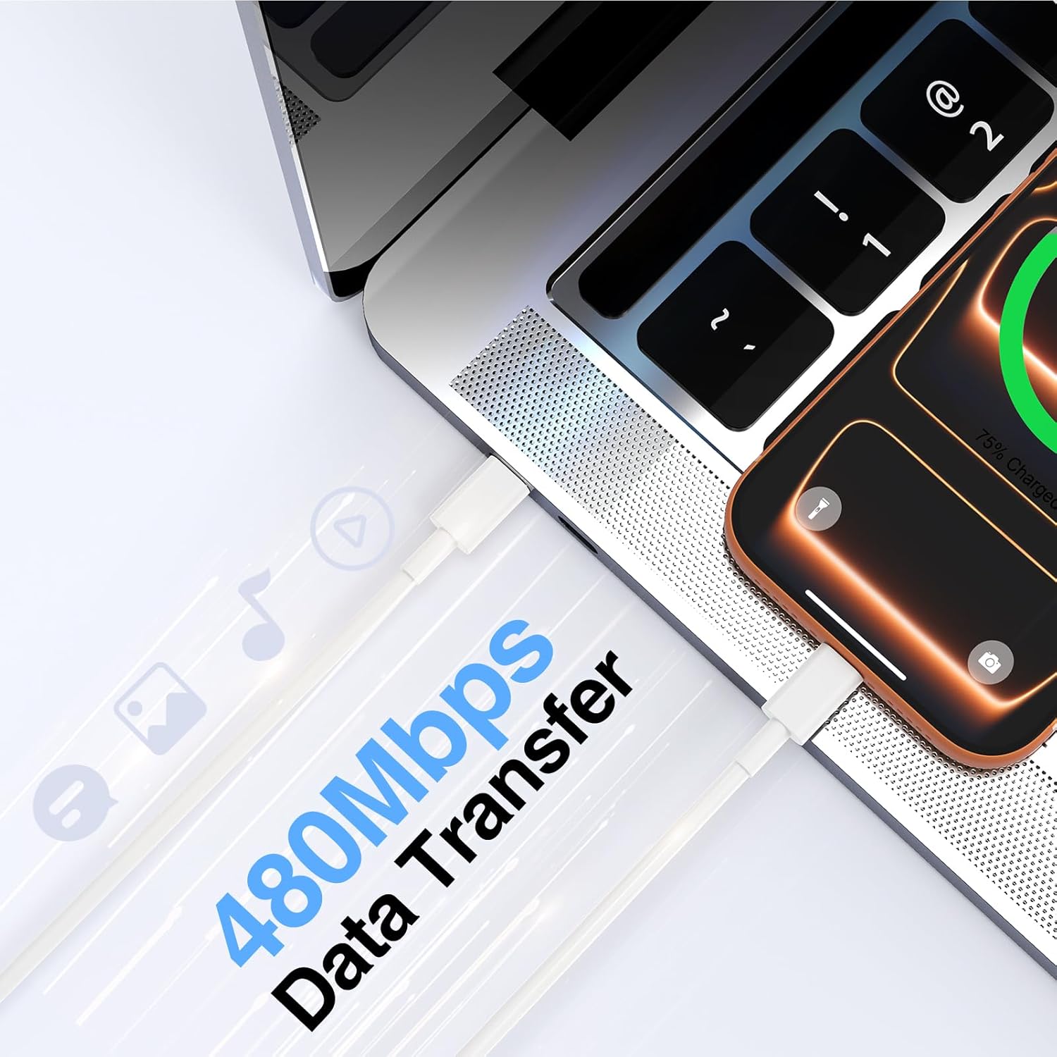 Thumbnail 5 de 2pack 10ft USB C to C Cable