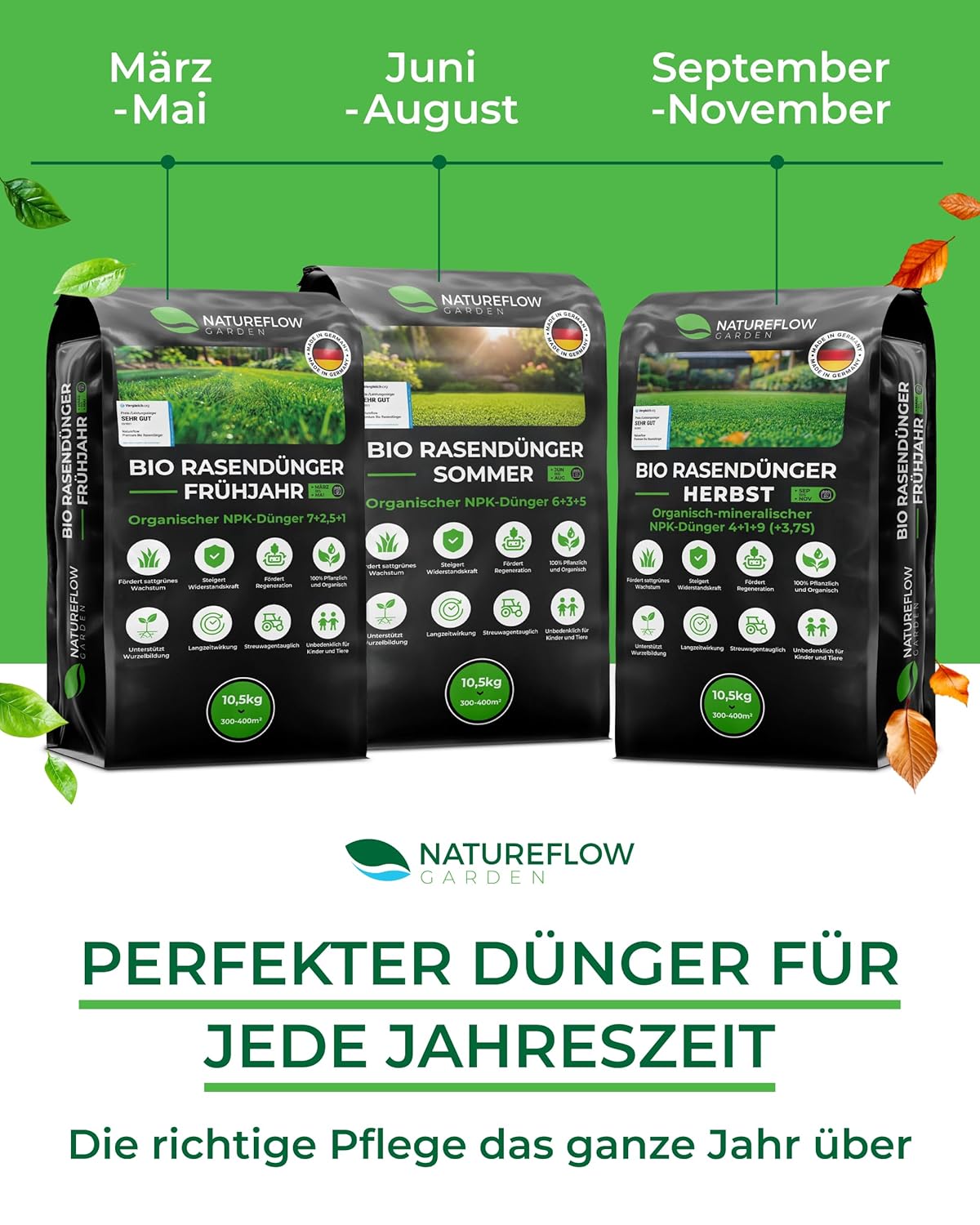 Thumbnail 6 de Bio-Rasendünger Frühjahr & Sommer 10,5 kg