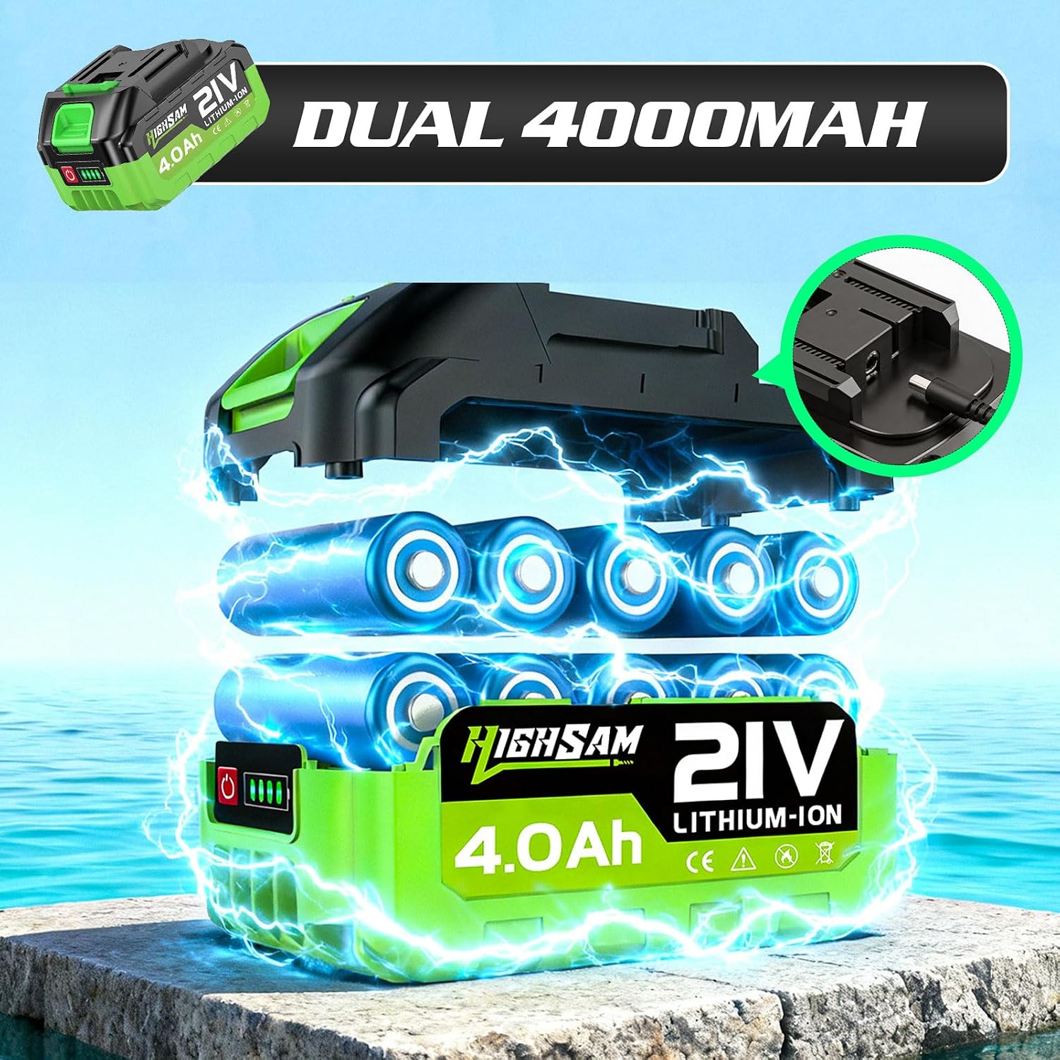 Thumbnail 3 de Cordless Power Washer with 1500W Brushless Motor