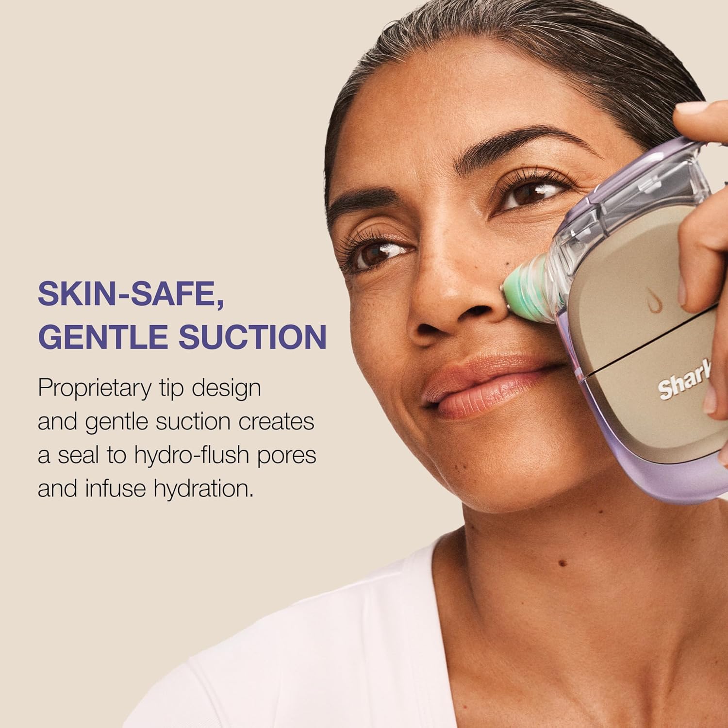 Detalle de Shark FacialPro Glow FH320 hydro facial 🧖
