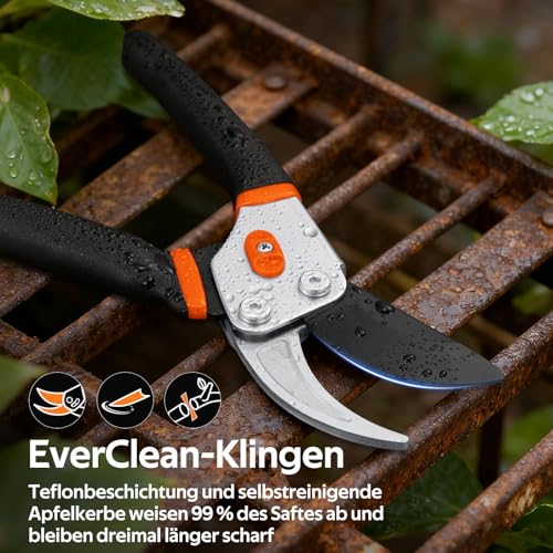 Thumbnail 2 de VOTREK VT-C800 Bypass-Gartenschere 21,5 cm – Profi-Rosenschere mit SK5-Klinge