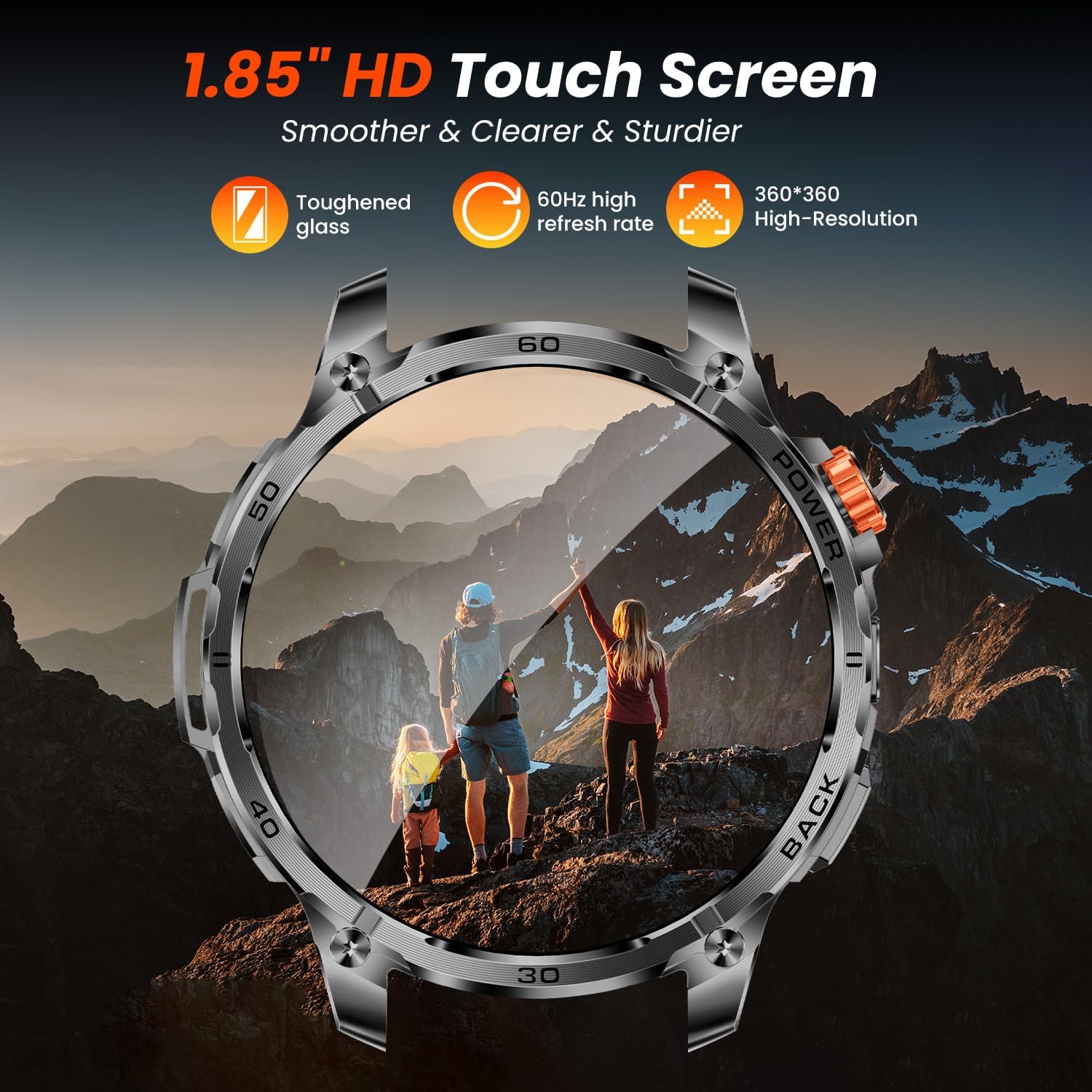 Thumbnail 5 de Smart Watch Men Fitness Tracker 1.85"