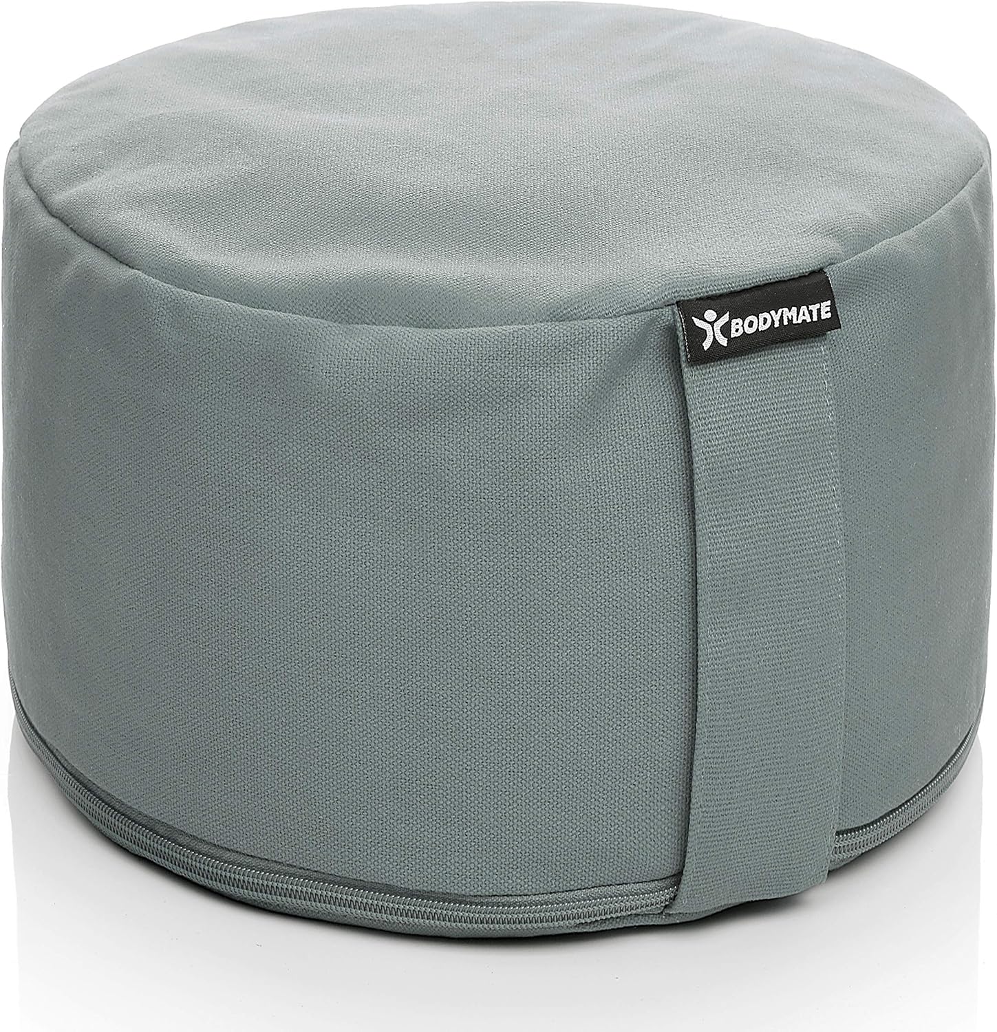 Detalle de BODYMATE 4260313268238 extra hoog yogakussen, 20 cm, boekweitvulling