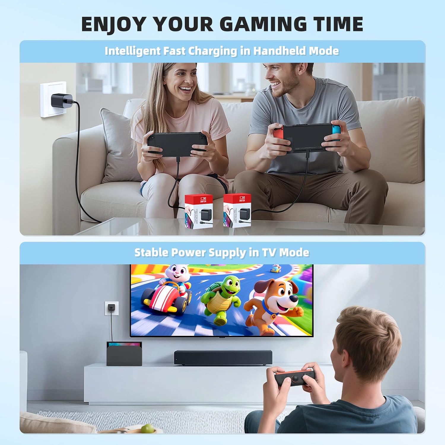 Detalle 2 de Nintendo Switch 2 Charger 60W USB-C Adapter