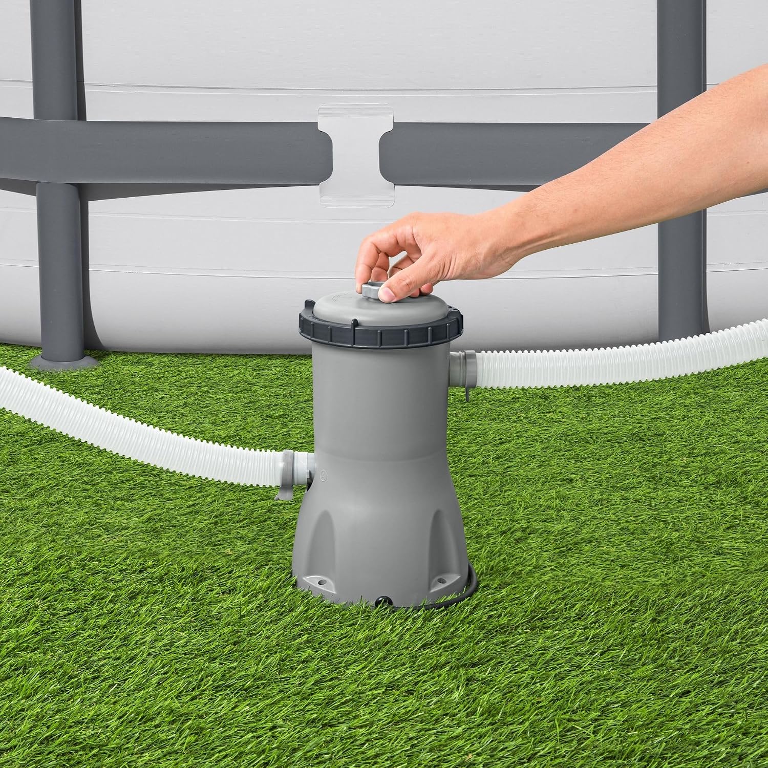 Detalle 2 de Bestway Filter Pump 3,028 L Above Ground Pool