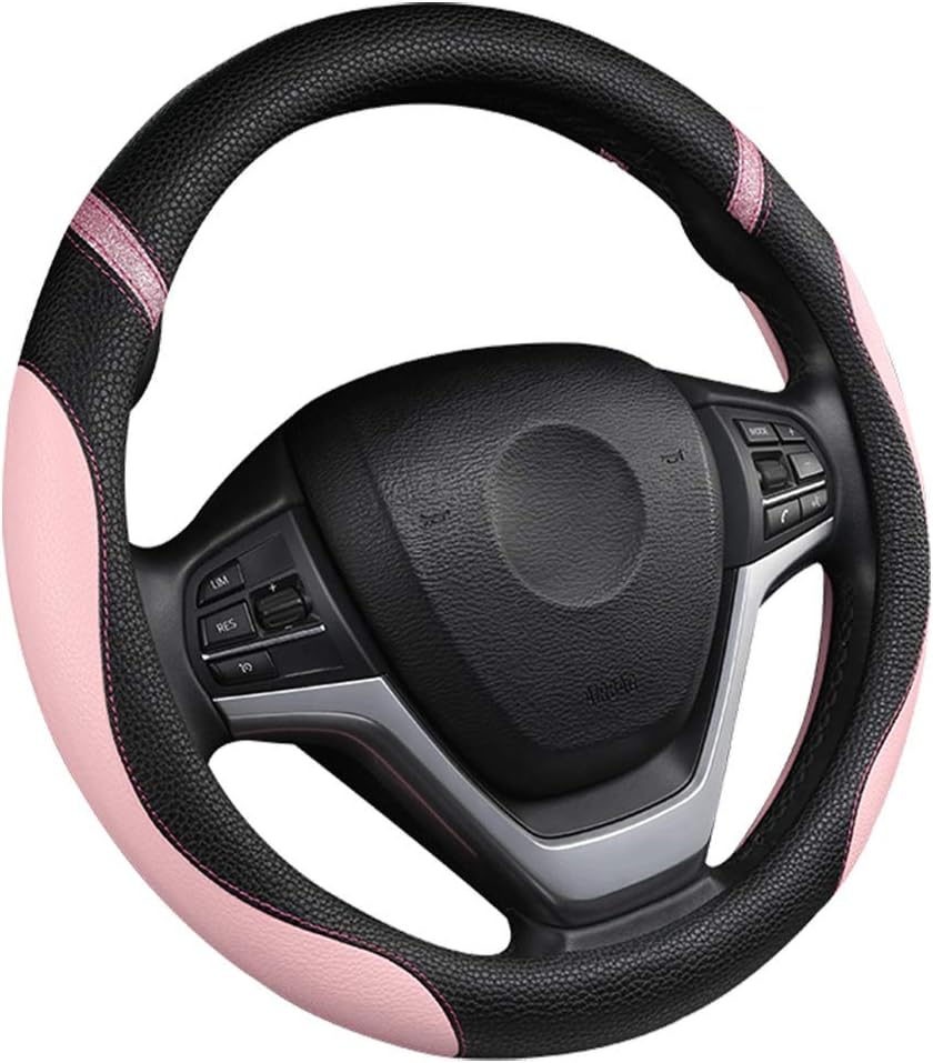 Detalle 2 de Cxtiy Steering Wheel Cover 15 inch — pink