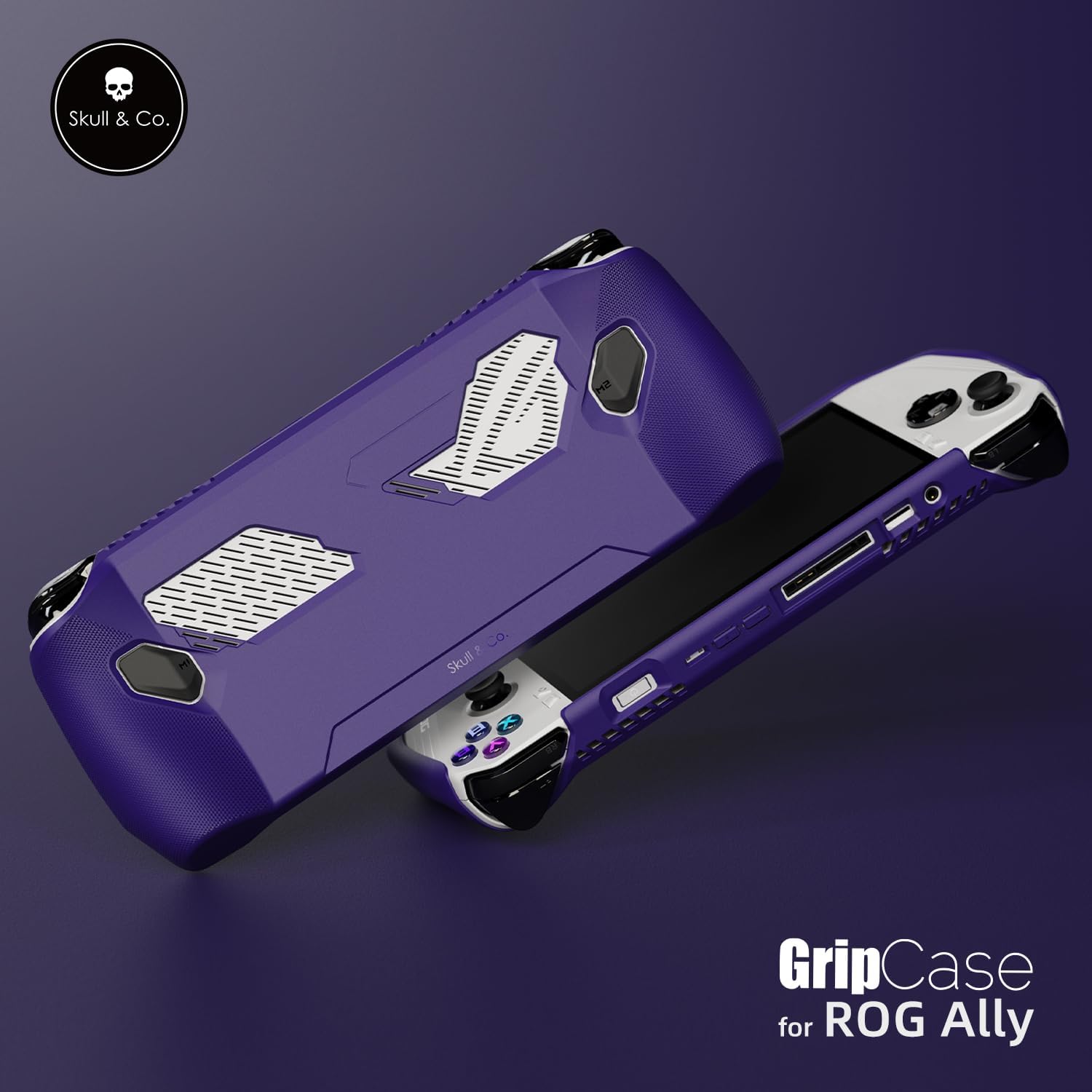 Thumbnail 1 de Skull & Co. GripCase Ally Bundle for ROG Ally: A Practical Soft Case with Textured Grips