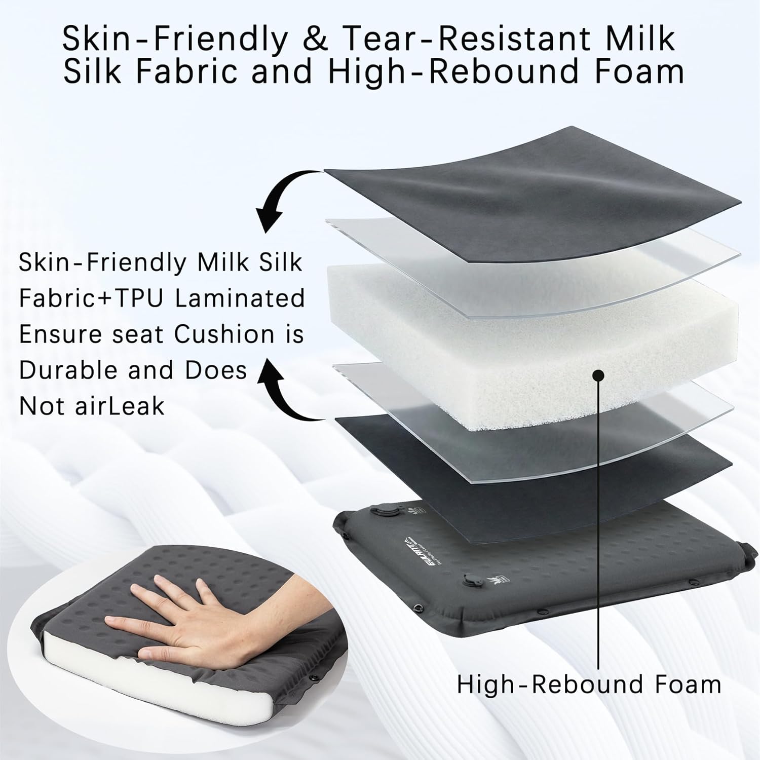 Thumbnail 3 de EULANT Outdoor Self-Inflating Seat Cushion