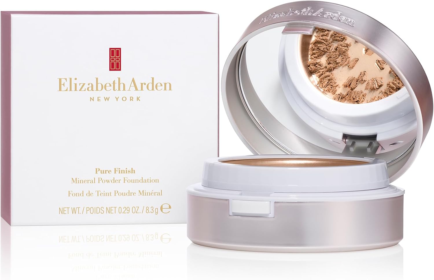 Thumbnail 1 de Elizabeth Arden Pure Finish Fond de Teint Poudre Minéral – Finition lumineuse et confortable, SPF 20