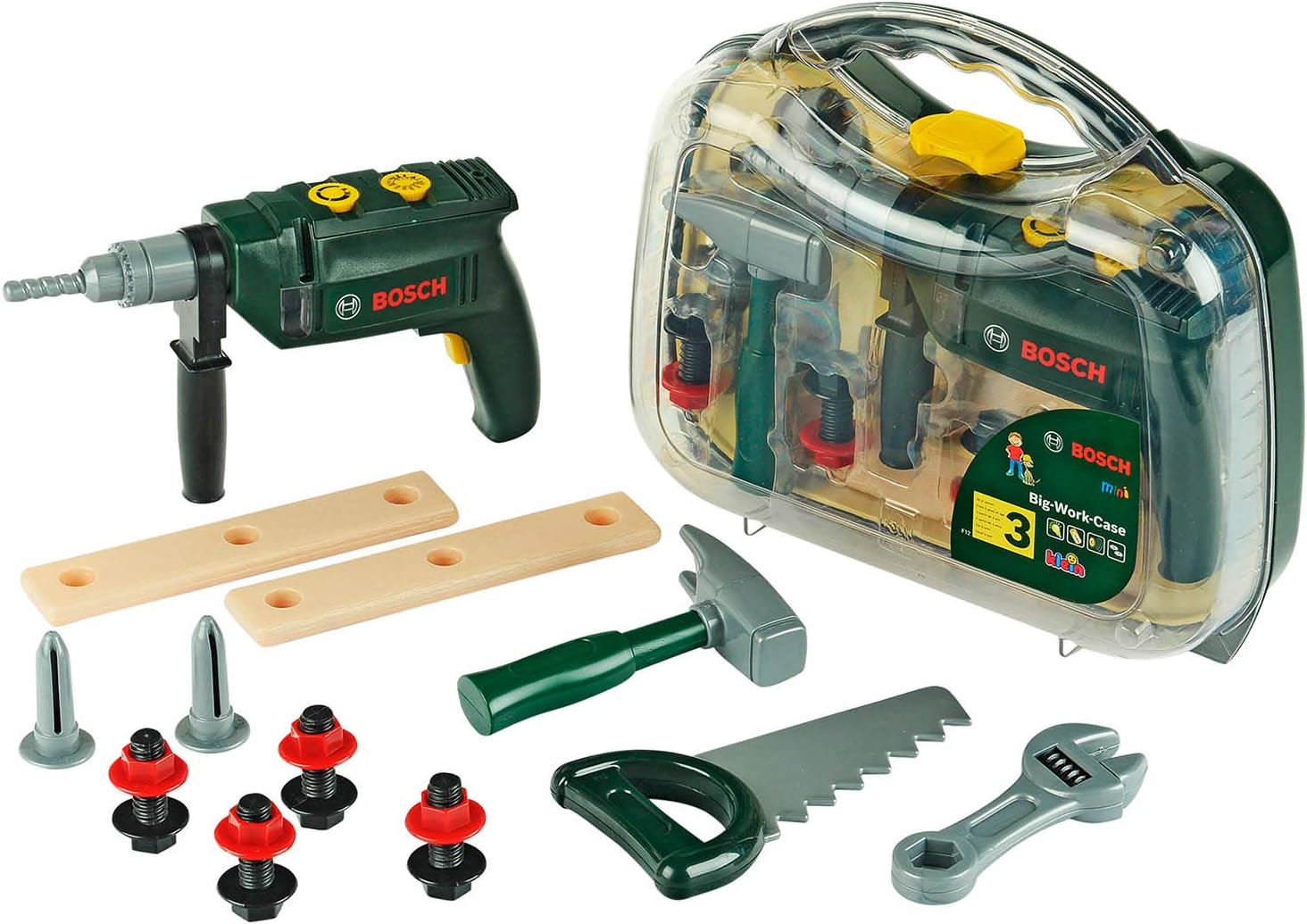 Detalle de Theo Klein 8416 Mallette d'outils Bosch 16 pièces 32 cm