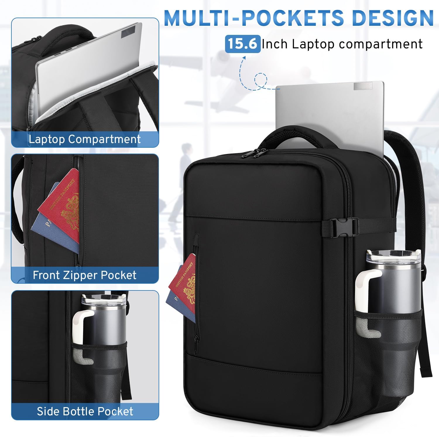 Detalle 2 de ZOMFELT Ryanair Cabin Bag 40x30x20