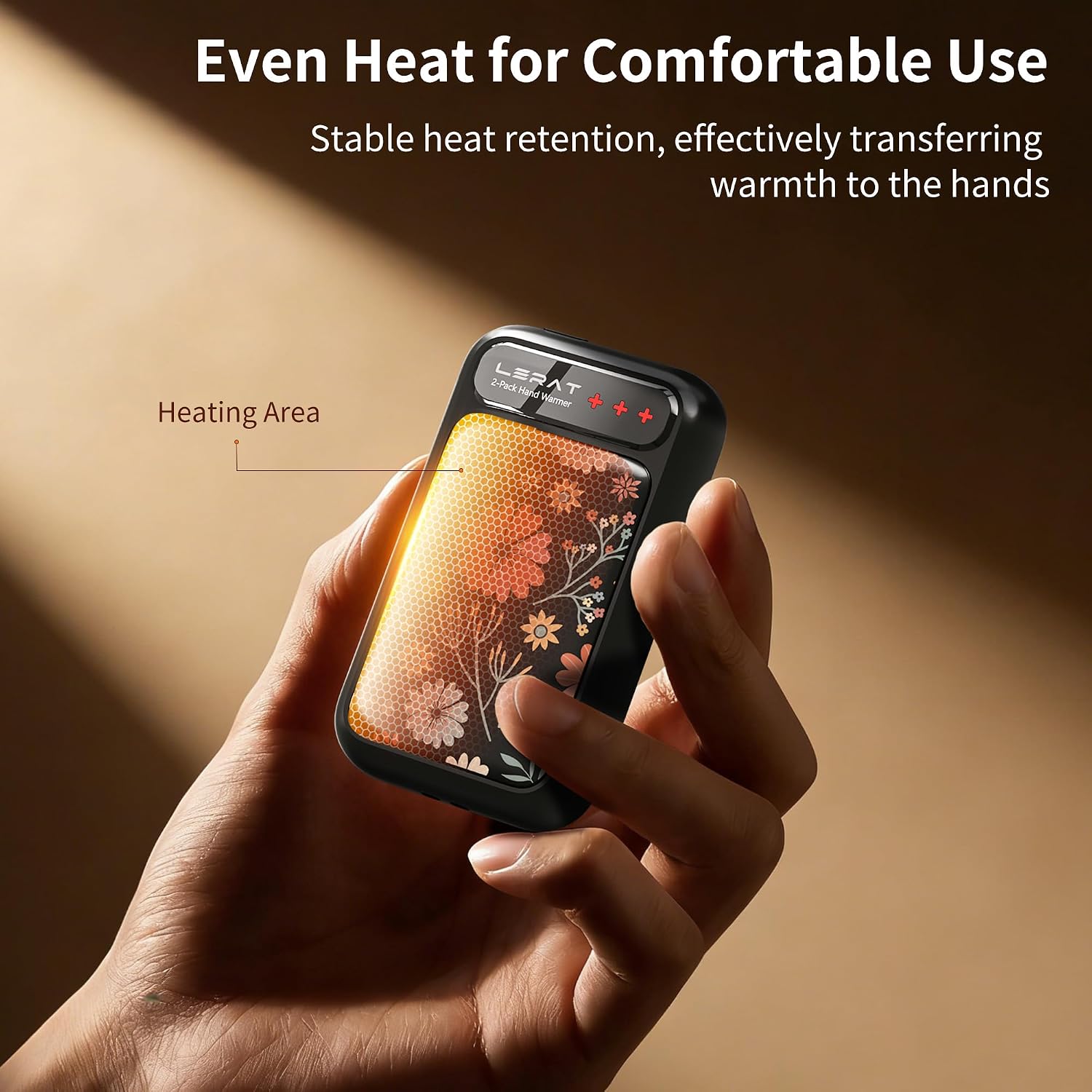 Thumbnail 4 de Lerat M357 Rechargeable Hand Warmers, 2-Pack with 3 Heat Settings