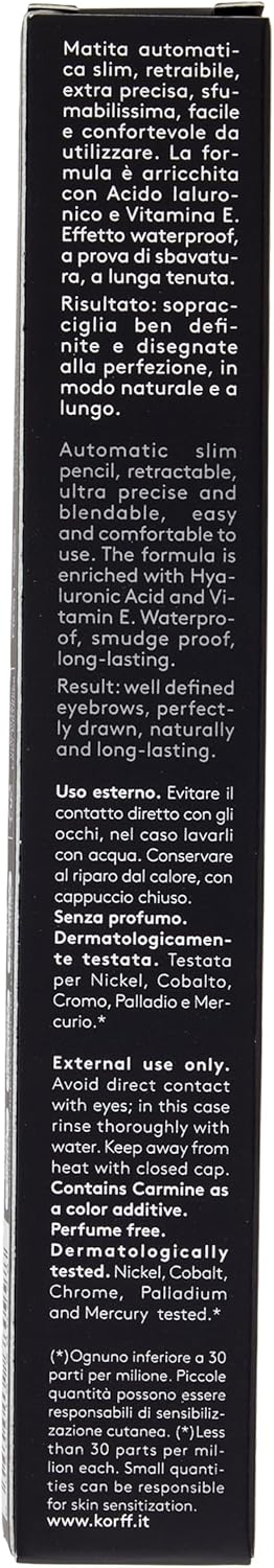 Thumbnail 6 de KORFF Matita Sopracciglia Slim Retraibile – definizione precisa, lunga tenuta e texture waterproof