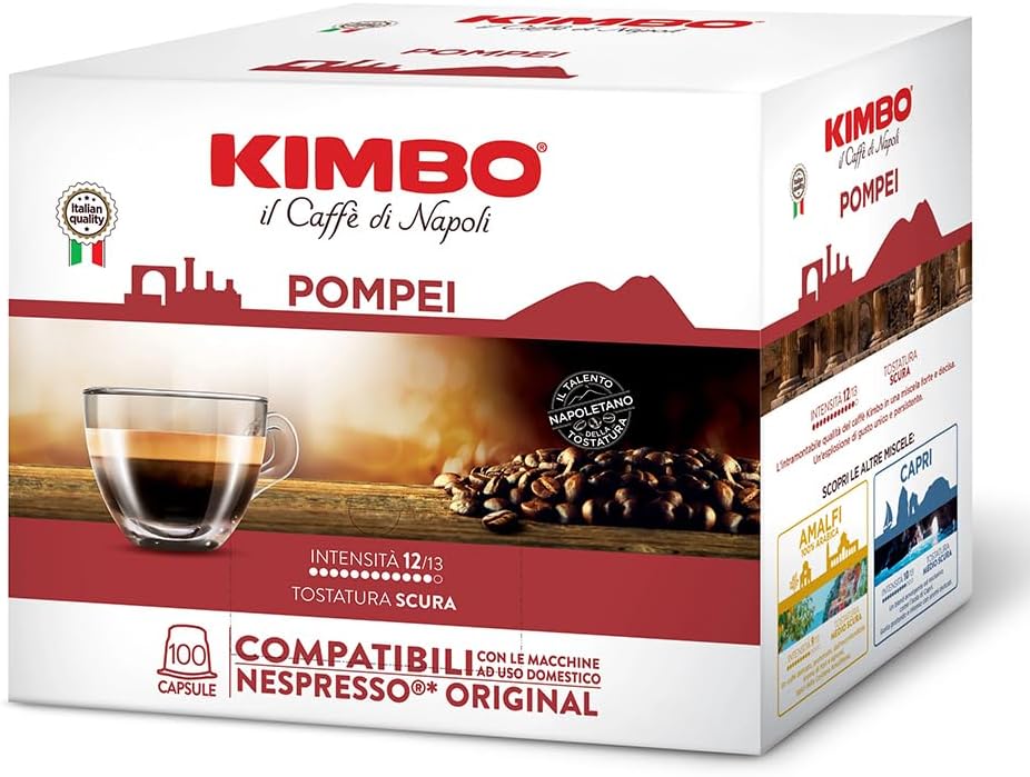 Thumbnail 6 de Kimbo Spacca Napoli – Caffè compatibile Nespresso Original, miscela equilibrata e corposa (Intensità 10/13) – 100 capsule