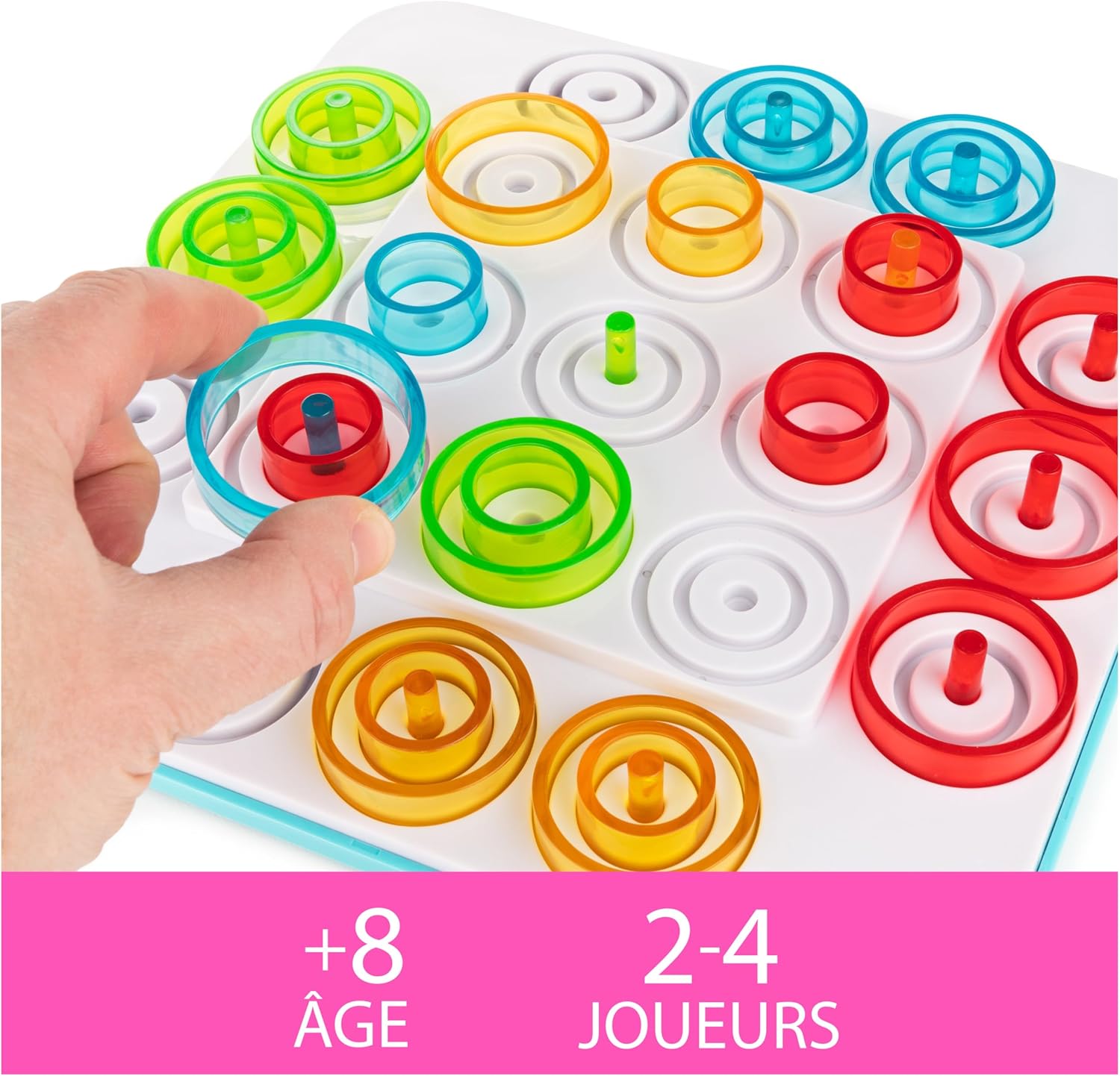 Thumbnail 5 de Spin Master Games Otrio – nouvelle édition du jeu de plateau stratégique (à partir de 8 ans)