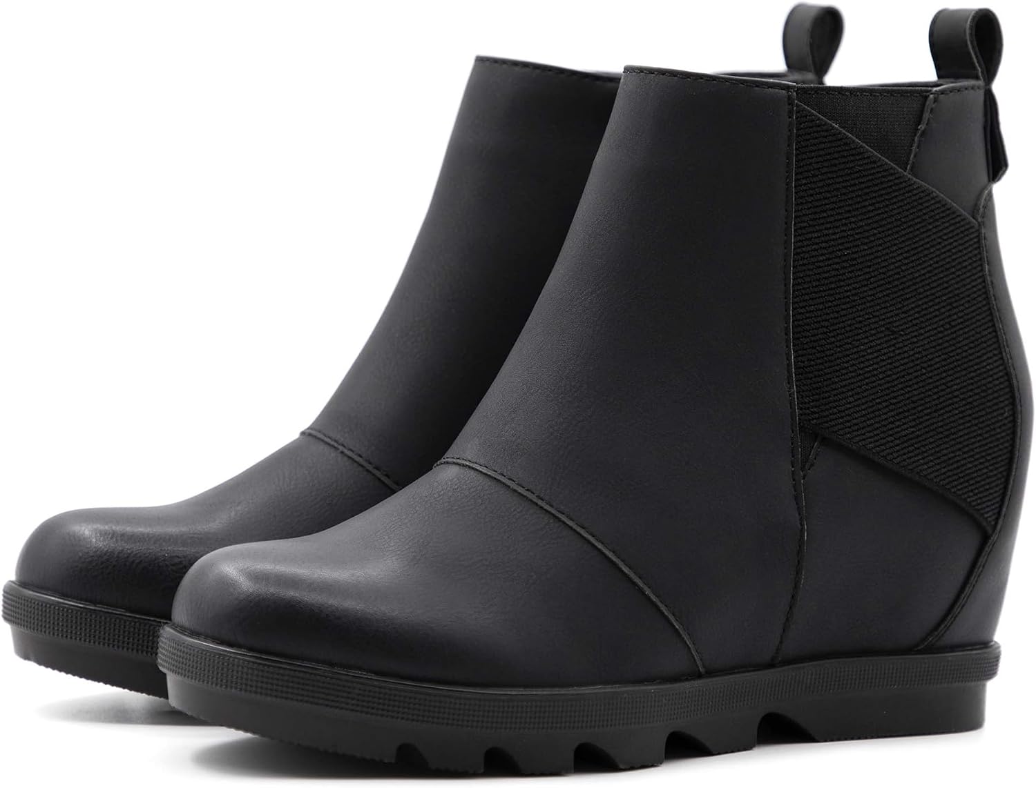 Thumbnail 6 de Athlefit Women's Wedge Ankle Booties, 2.55-Inch Heel