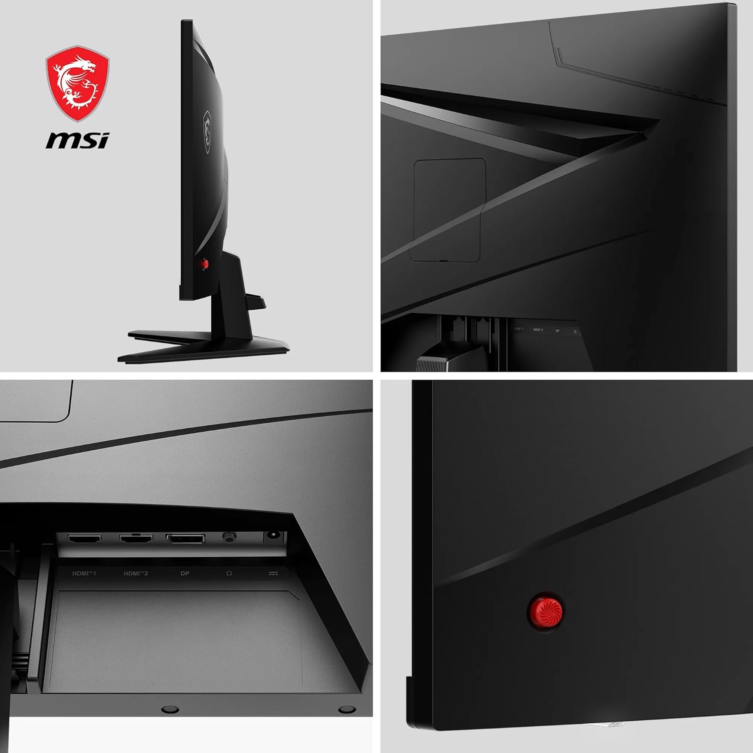 Detalle 2 de MSI MAG 256F – Monitor da gaming 24,5'' IPS Rapid, 180 Hz, 1 ms GtG