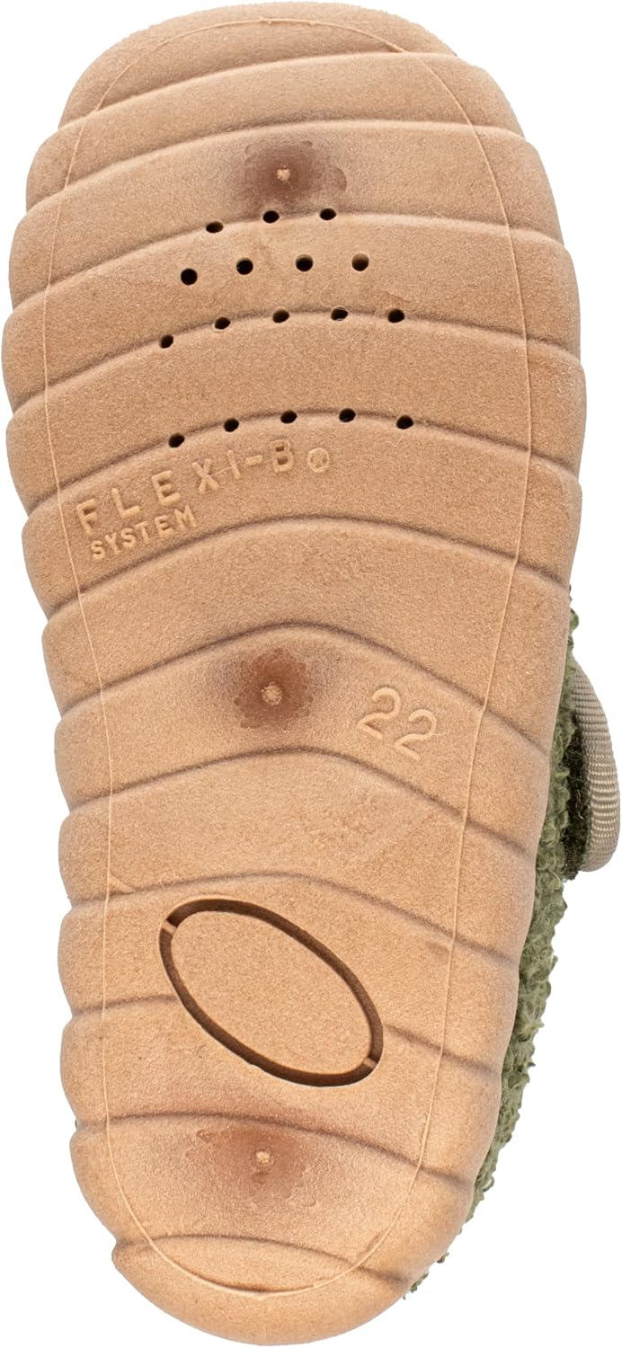 Detalle de Fischer Markenschuh Unisex Baby FlexiHausschuh – weicher Start für die ersten Schritte